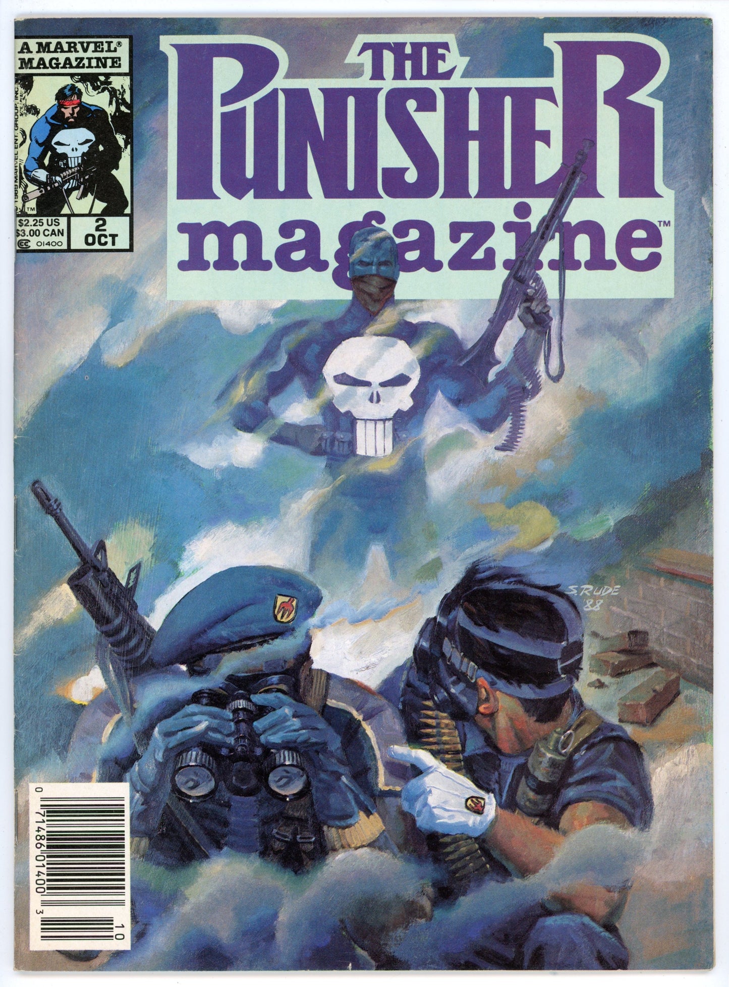 Marvel The Punisher Magazine Volume 1 No. 2 (October 1989)