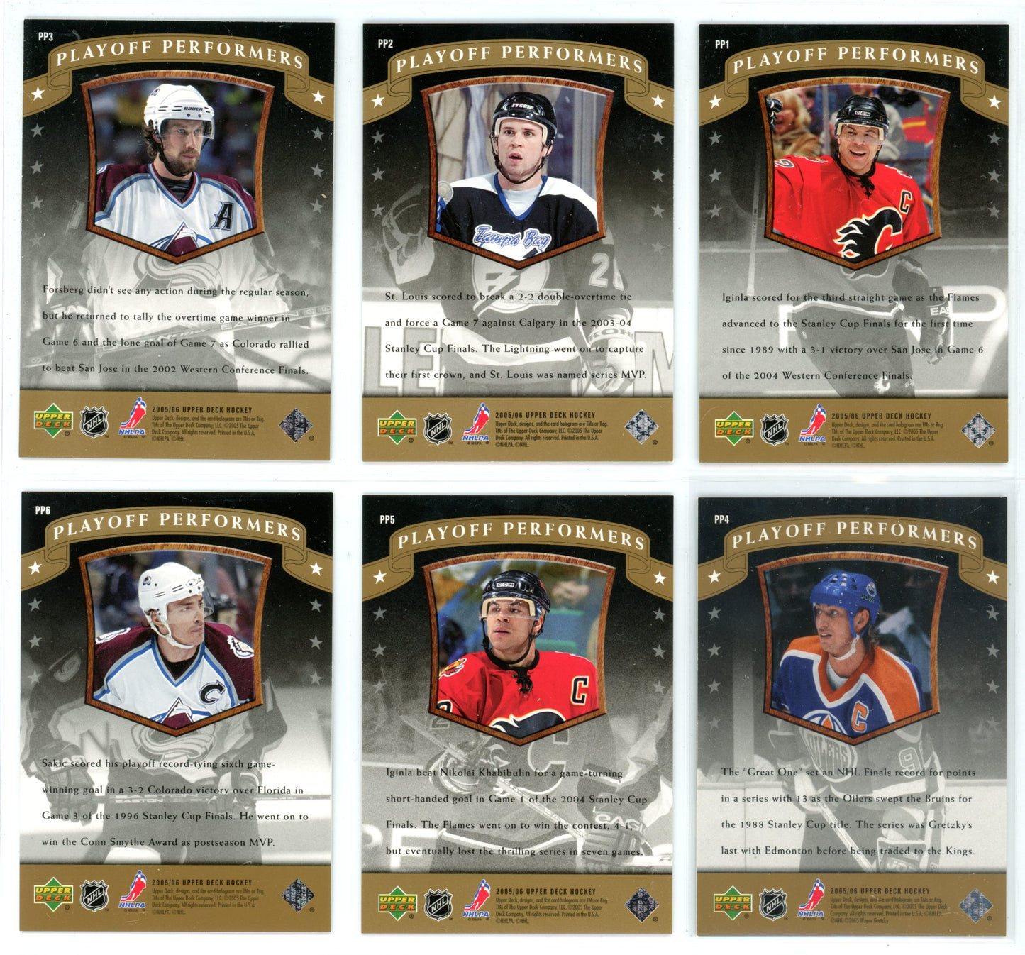 2005/06 Upper Deck Series One & Two Master Set (601 Cards) All Young Guns & Inserts Crosby, Ovechkin PSA 9