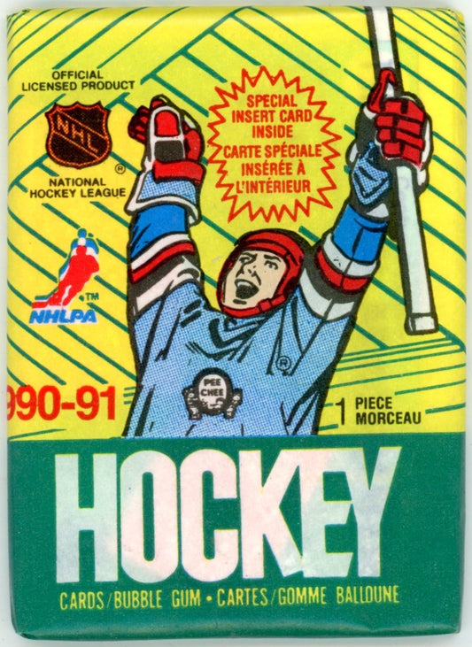 1990/91 OPC O-Pee-Chee NHL Hockey Wax Pack