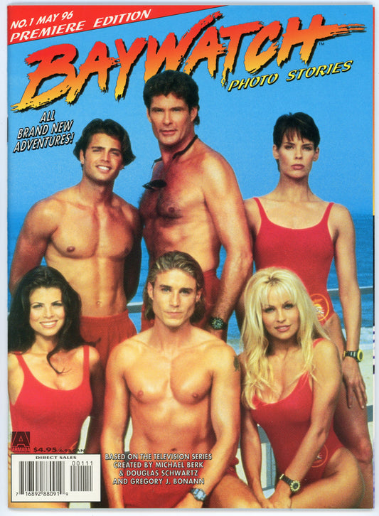 Baywatch Photo Stories No. 1 Vintage Magazine (May 1996)