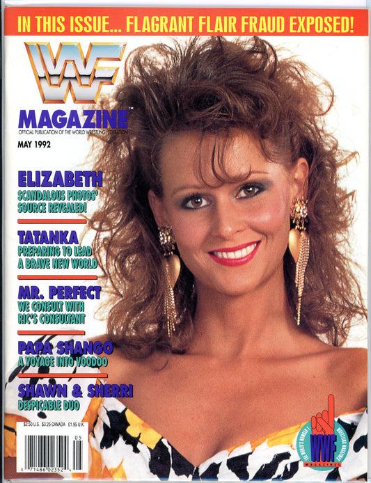 WWF Magazine Vintage Wrestling Magazine (May, 1992) Miss Elizabeth Cover