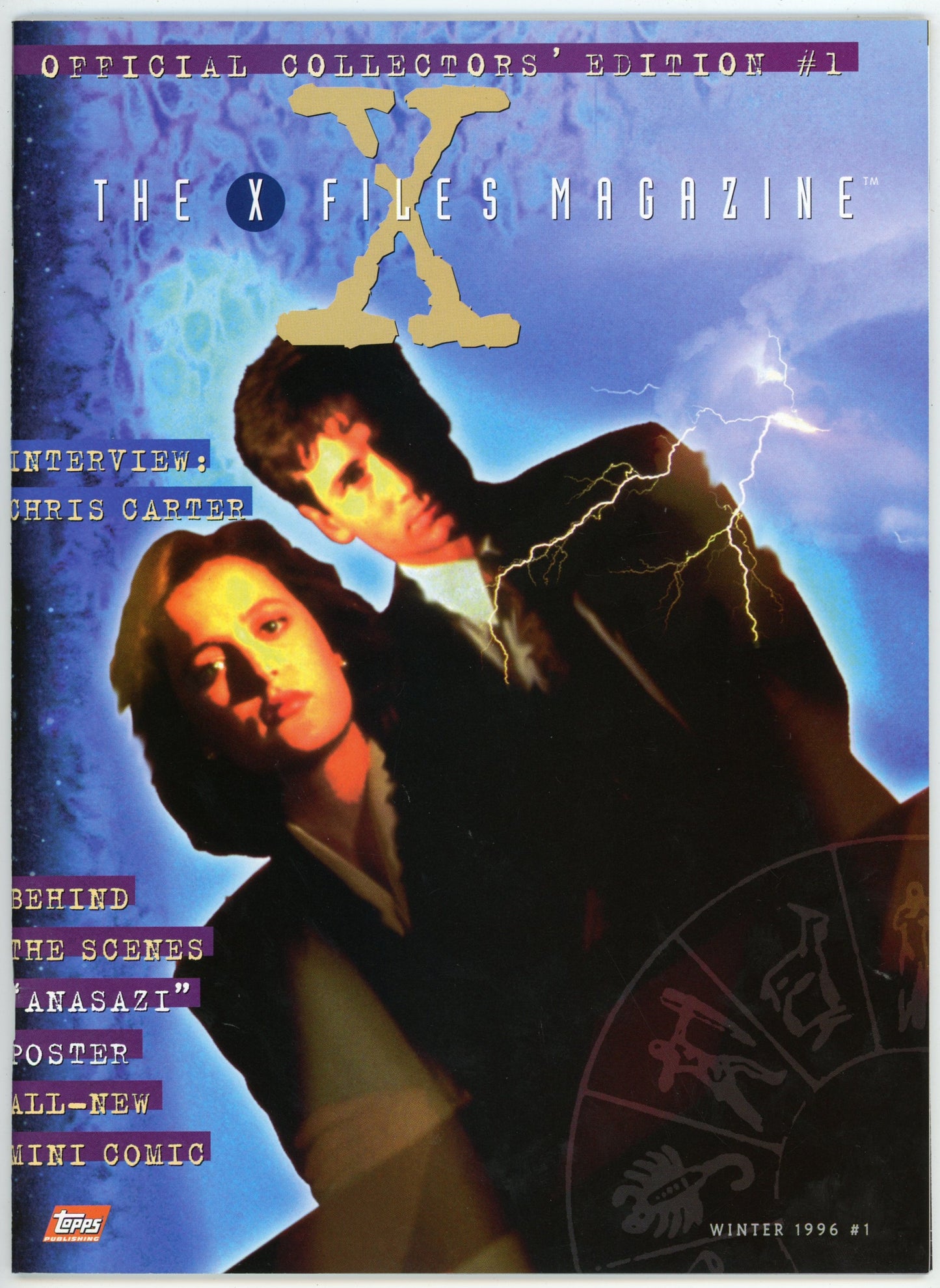 The X-Files Magazine Official Collectors' Edition Vintage Magazine (Winter 1996)