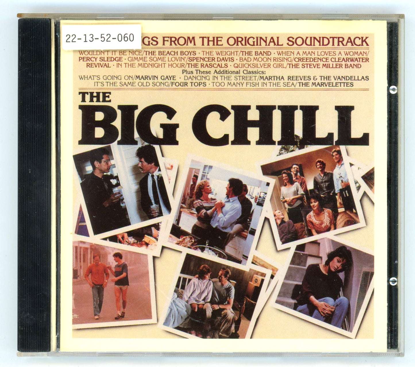 The Big Chill: More Songs from the Original Soundtrack (1983) Motion Picture Soundtrack Vintage CD