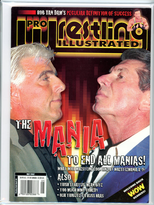 Pro Wrestling Illustrated Vintage Magazine (May, 2002) Vince McMahon, Ric Flair