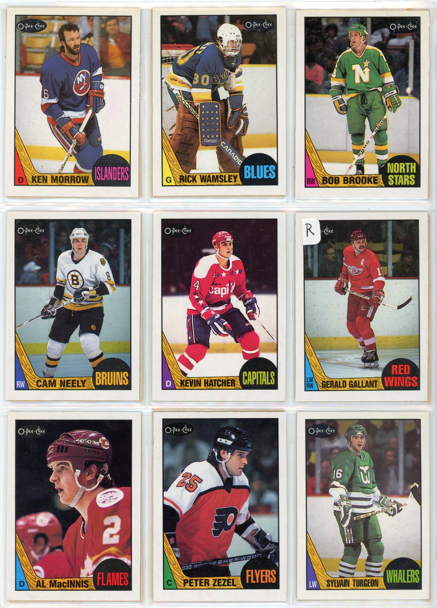1987/88 OPC O-Pee-Chee NHL Hockey Complete Set (264 Cards)