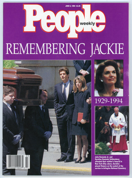 People Weekly Vintage Magazine (June 6, 1994) Remembering Jackie O.