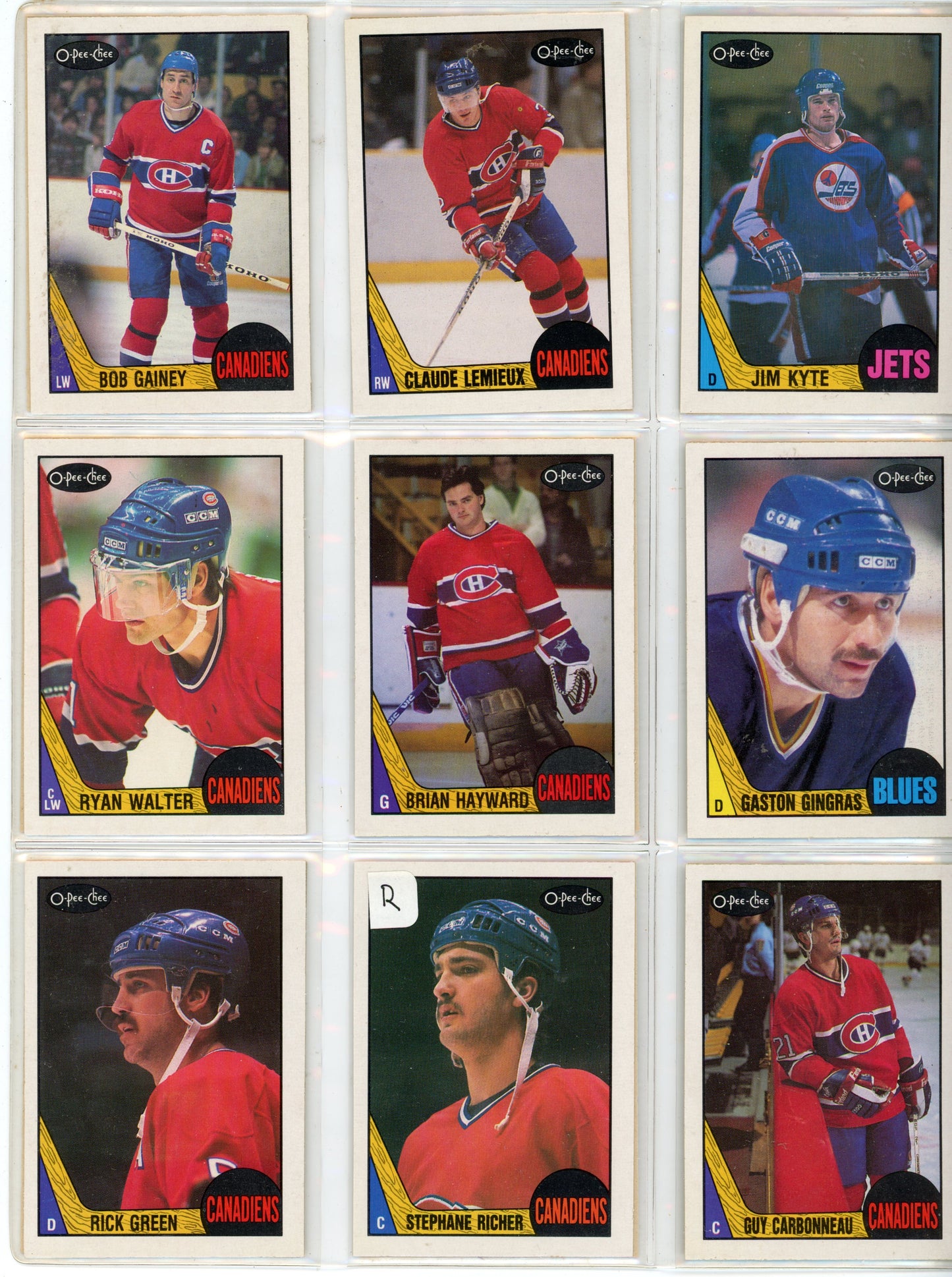 1987/88 OPC O-Pee-Chee NHL Hockey Complete Set (264 Cards)