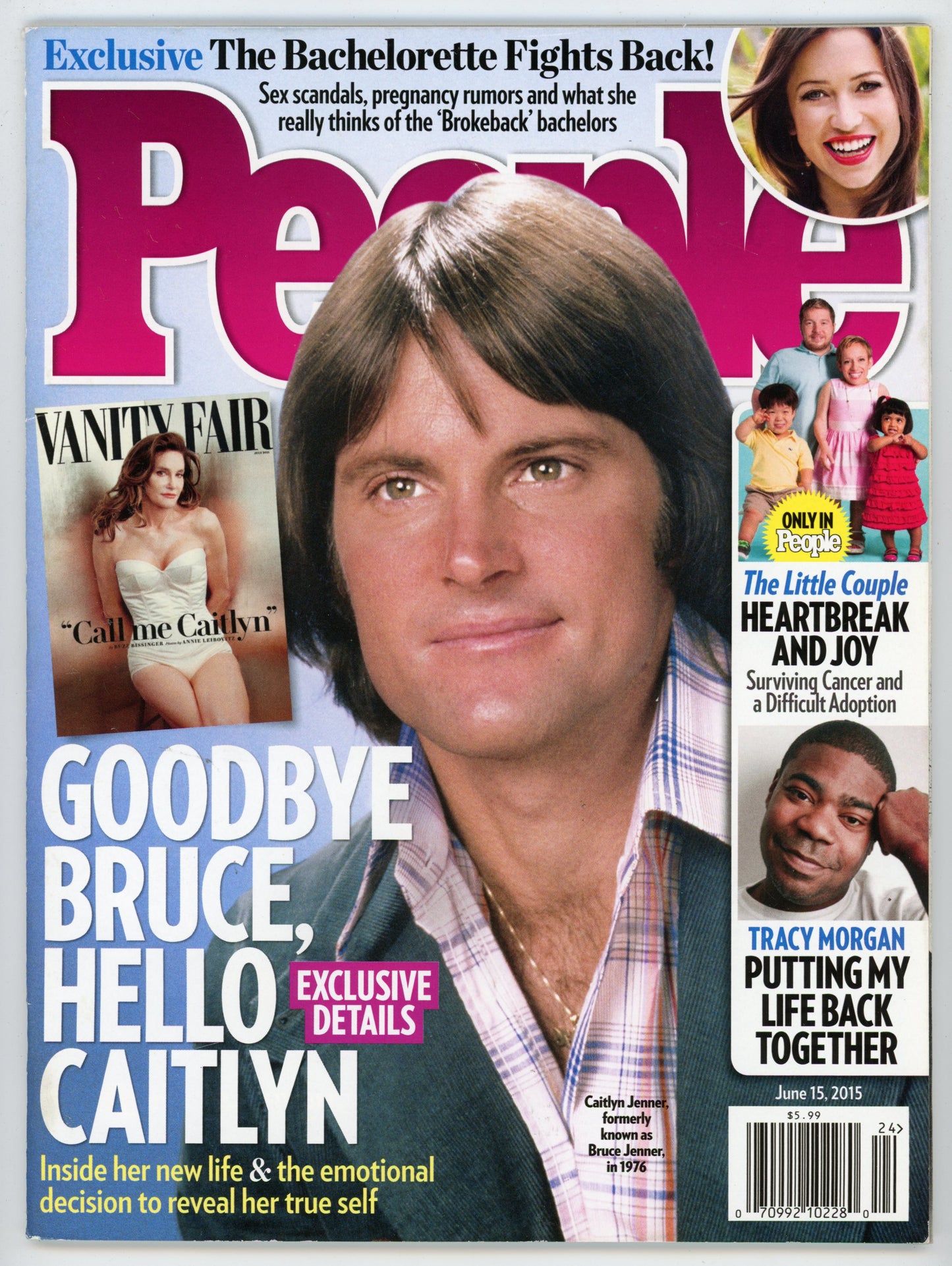 People Weekly Vintage Magazine (June 15, 2015) Caitlyn Jenner