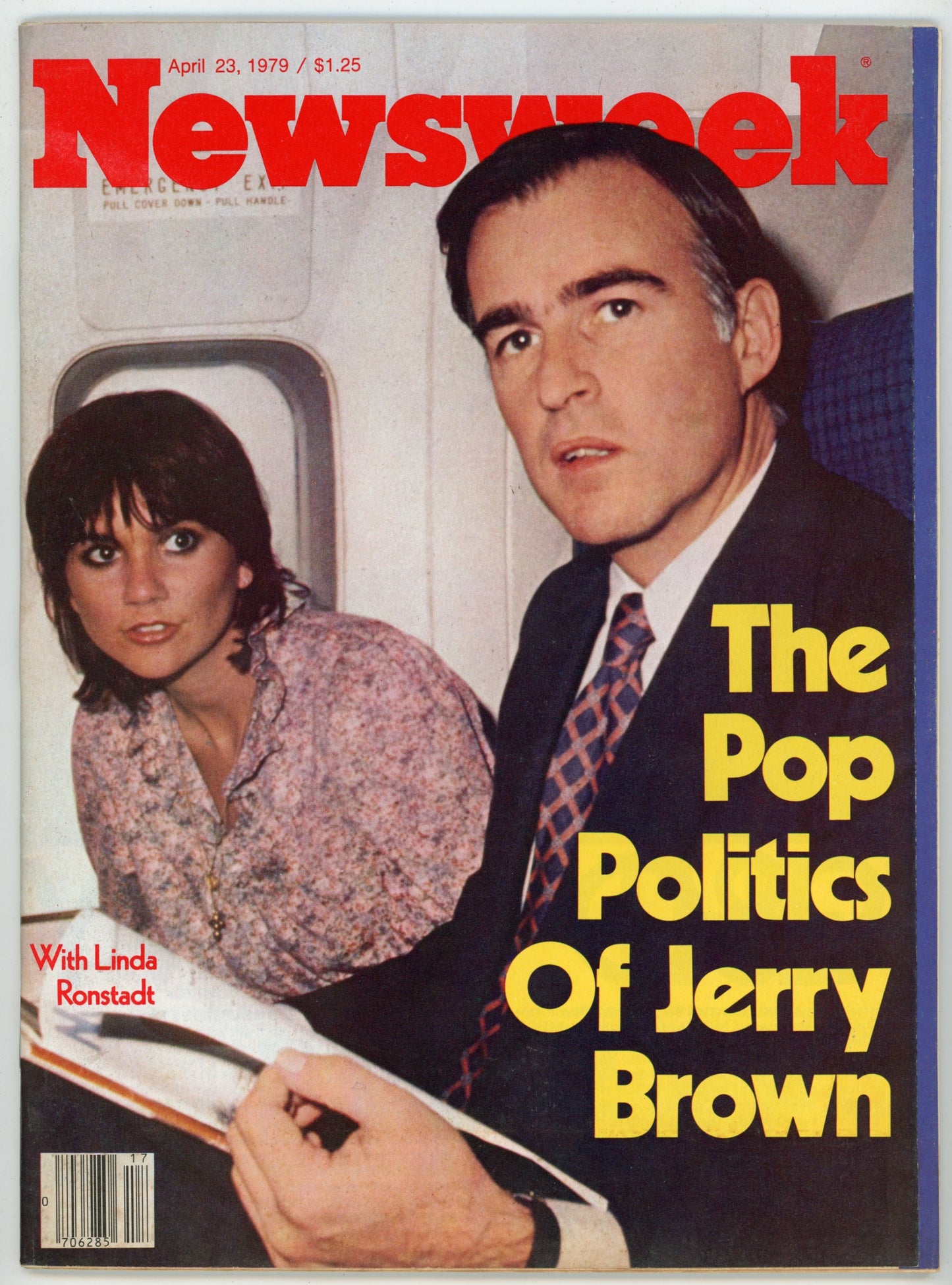 Newsweek Vintage Magazine (April 23, 1979) Jerry Brown, Linda Ronstadt