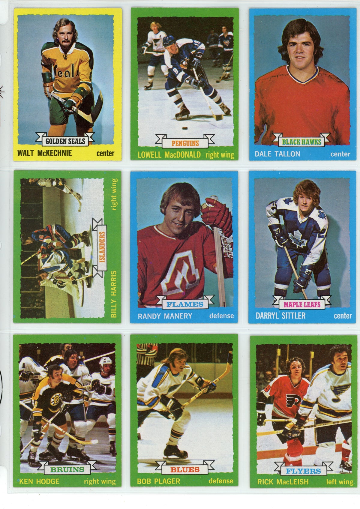 1973/74 Topps NHL Hockey Card Complete Set (198 Cards) Bobby Orr, Ken Dryden EX+ / NM