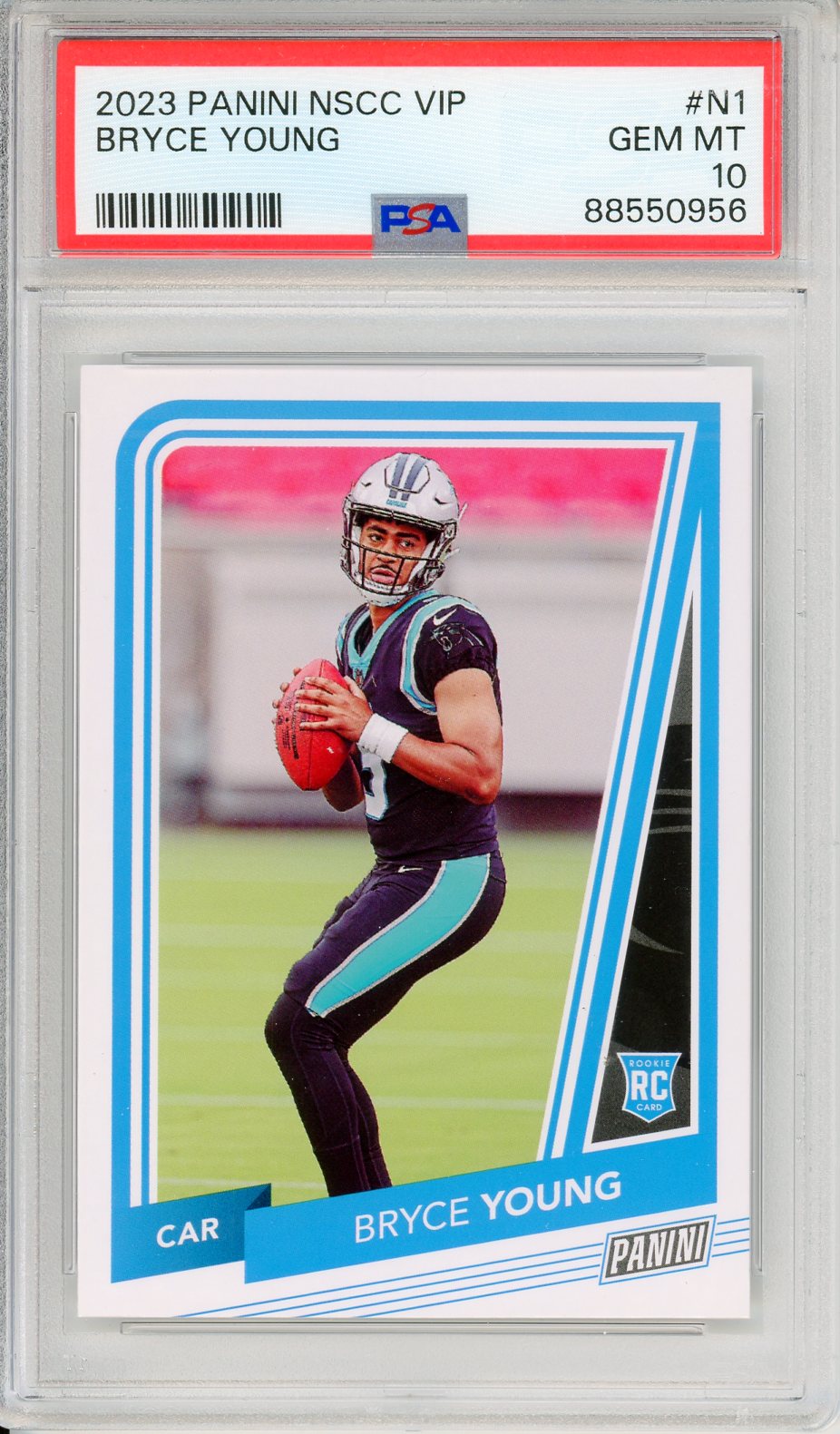 2023 Panini NSCC VIP Bryce Young Graded Rookie Card PSA 10