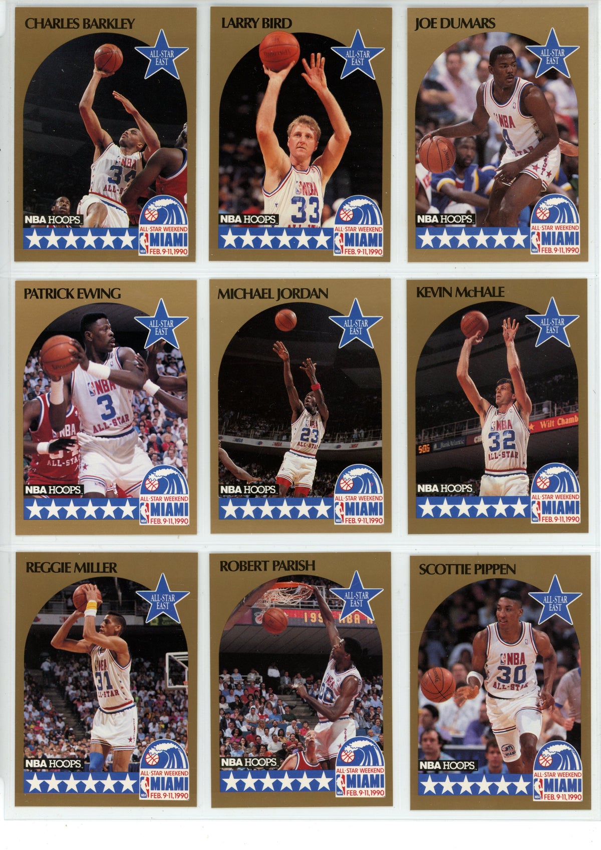 1990/91 Hoops NBA Basketball Complete Set (Series 1 & 2 - 440 Cards) - NMT/MT Menendez Brothers, Jordan