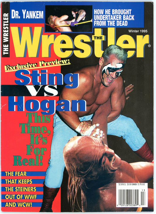 The Wrestler Vintage Wrestling Magazine (Winter 1995) Sting vs. Hulk Hogan