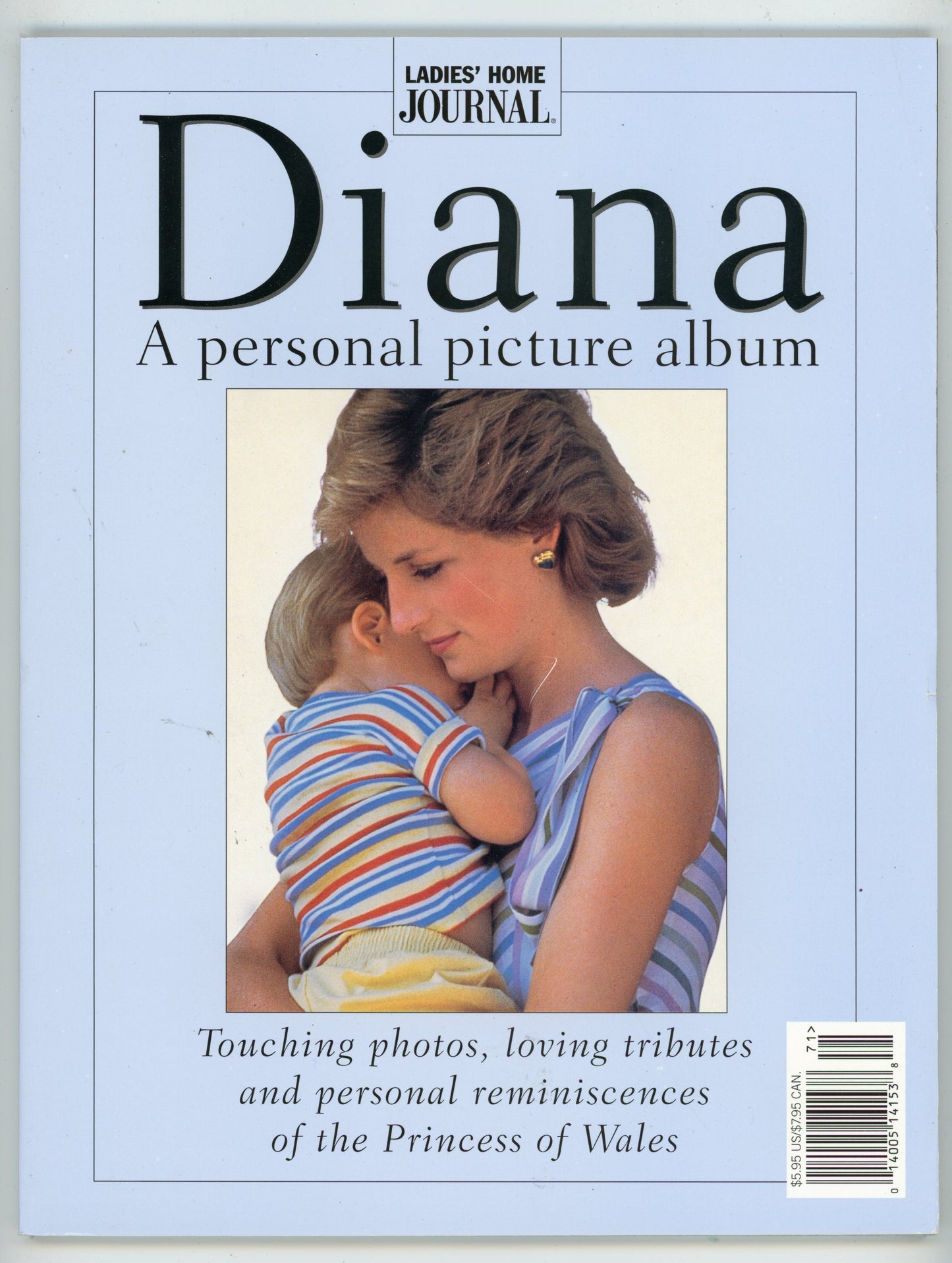 Ladies' Home Journal Special Vintage Magazine Diana: A Personal Picture Album