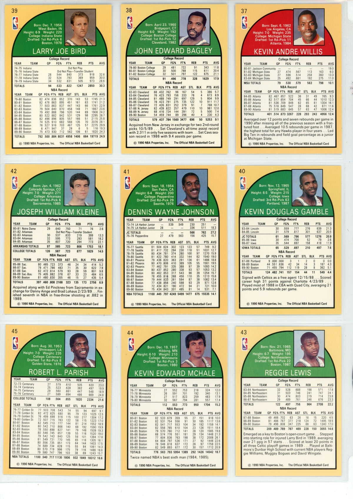 1990/91 Hoops NBA Basketball Complete Set (Series 1 & 2 - 440 Cards) - NMT/MT Menendez Brothers, Jordan