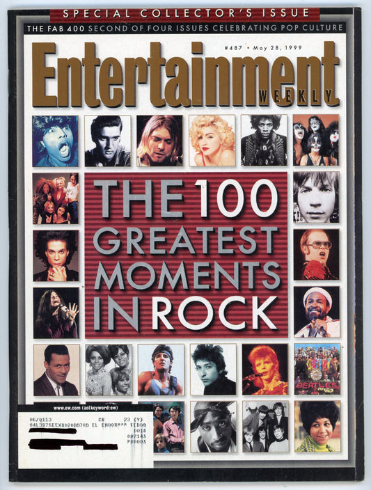 Entertainment Weekly Vintage Magazine (May 28, 1999) 100 Greatest Moments in Rock Subscription