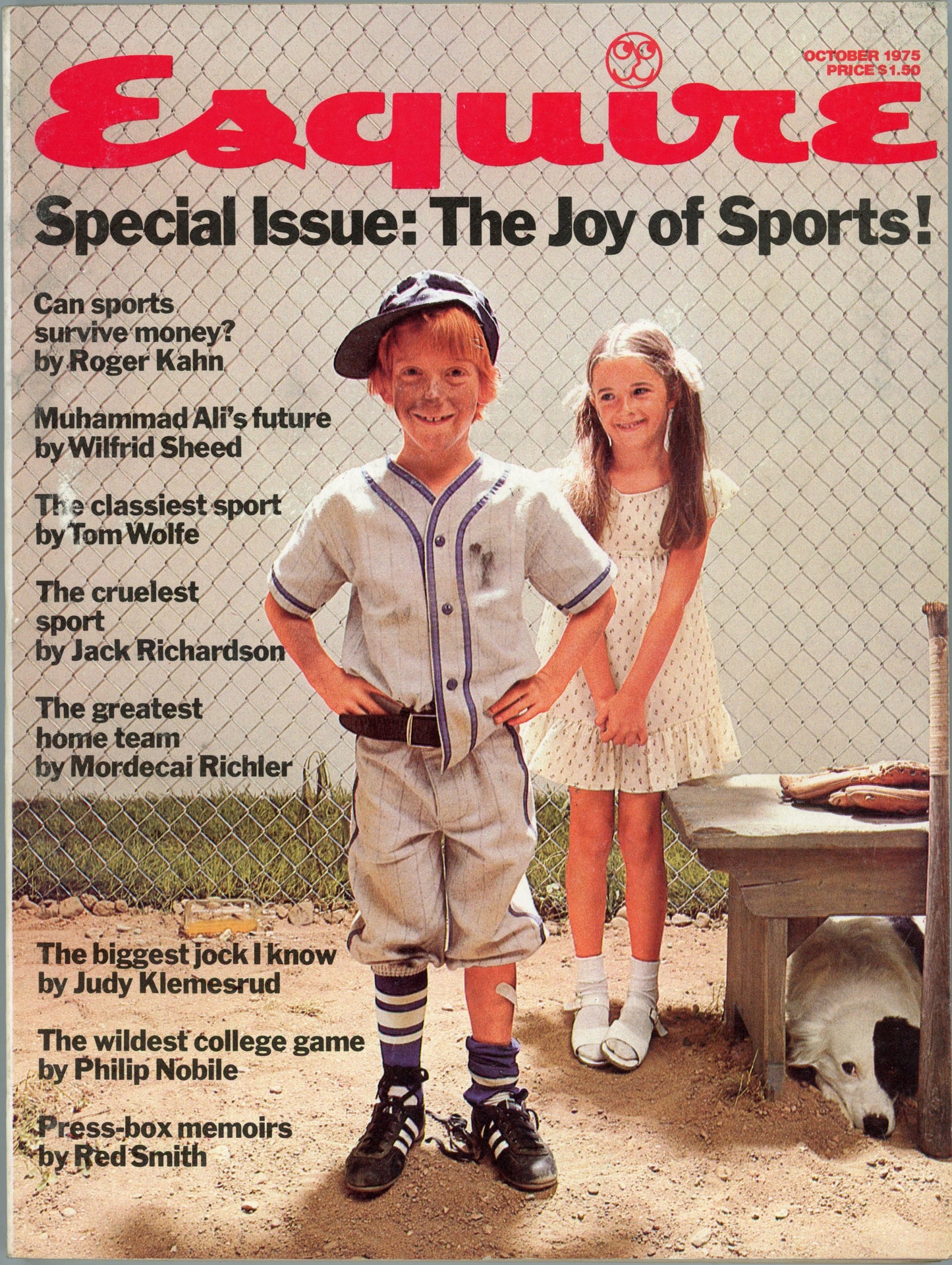 Esquire Vintage Magazine (October 1975) Special Issue: The Joy of Sports!