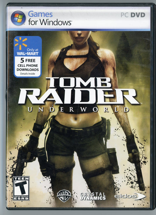 2009 Crystal Dynamics Tomb Raider: Underworld PC Video Game Disc In Box