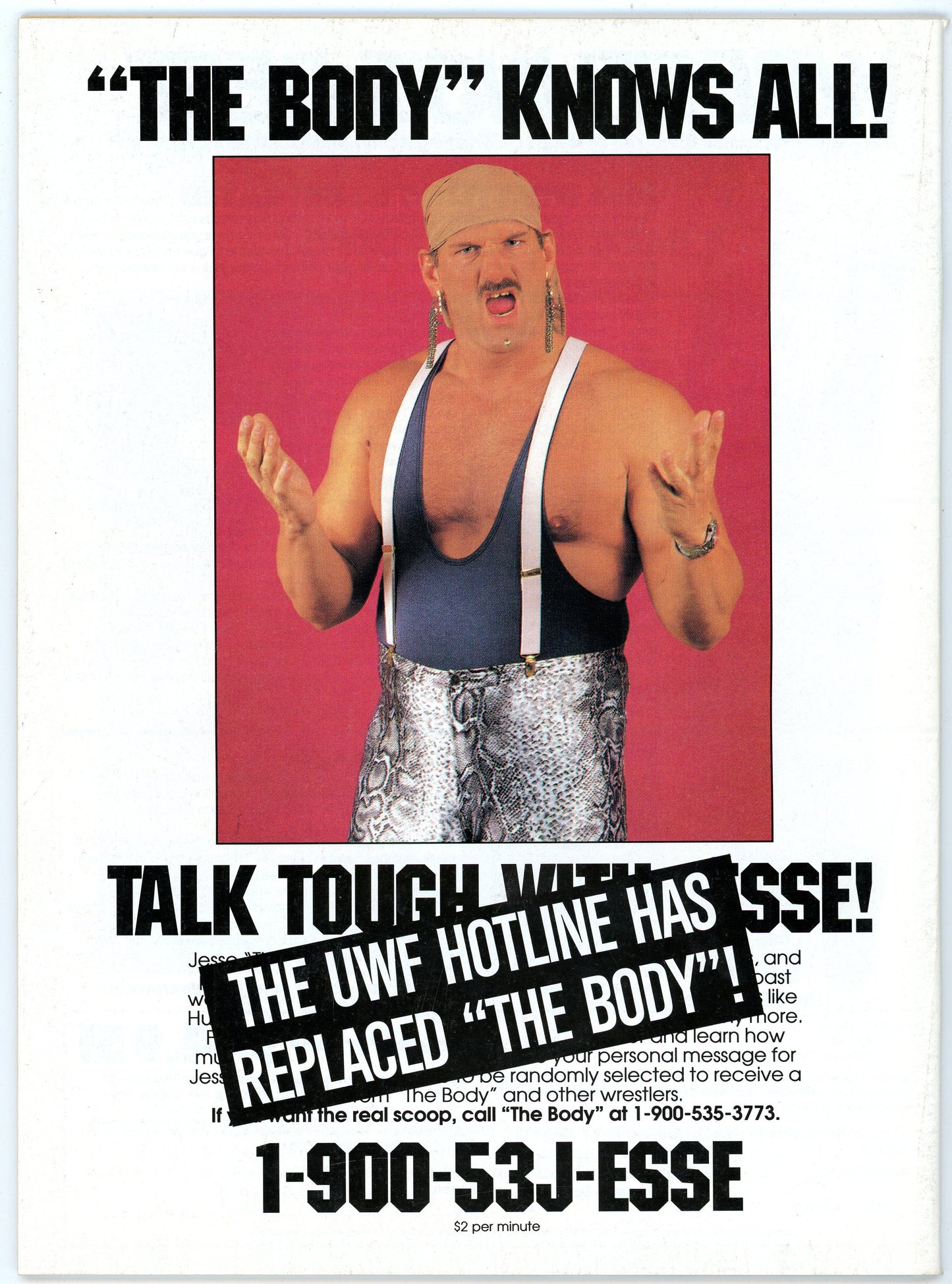 Inside Wrestling Vintage Magazine (April, 1991) The Steiners