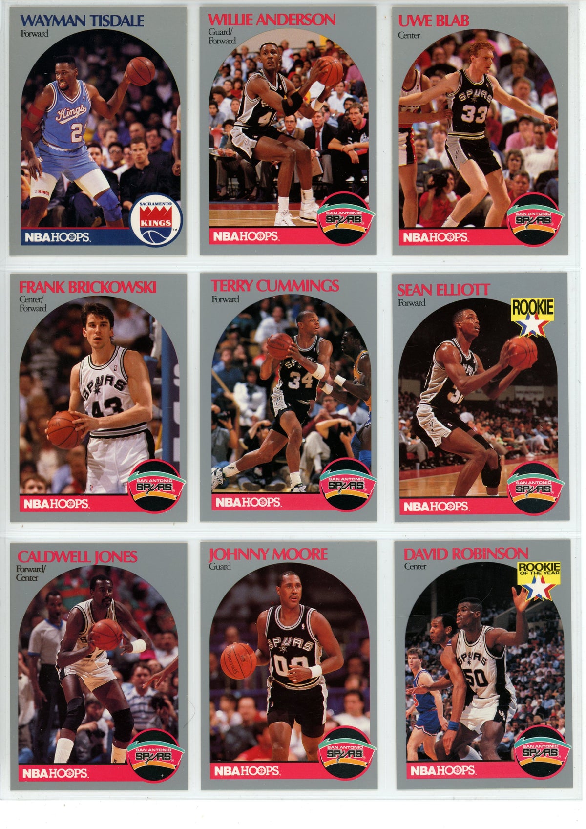 1990/91 Hoops NBA Basketball Complete Set (Series 1 & 2 - 440 Cards) - NMT/MT Menendez Brothers, Jordan