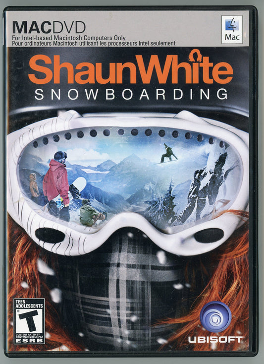 2009 Ubisoft Shaun White Snowboarding MacOS Video Game Disc In Box