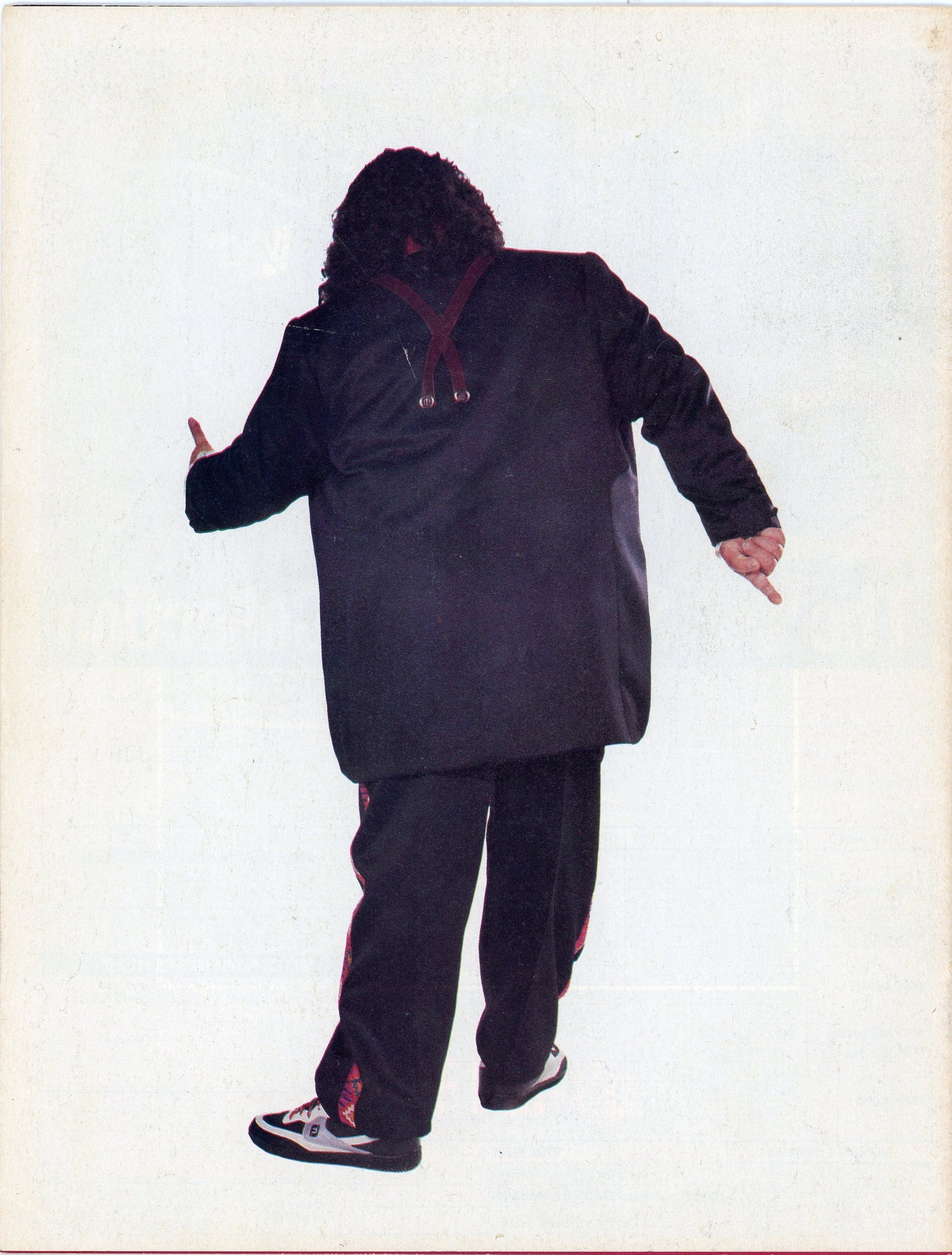 1985 WWF WWE Wrestling Program & Lineup Card Ticket Stub Maple Leaf Gardens