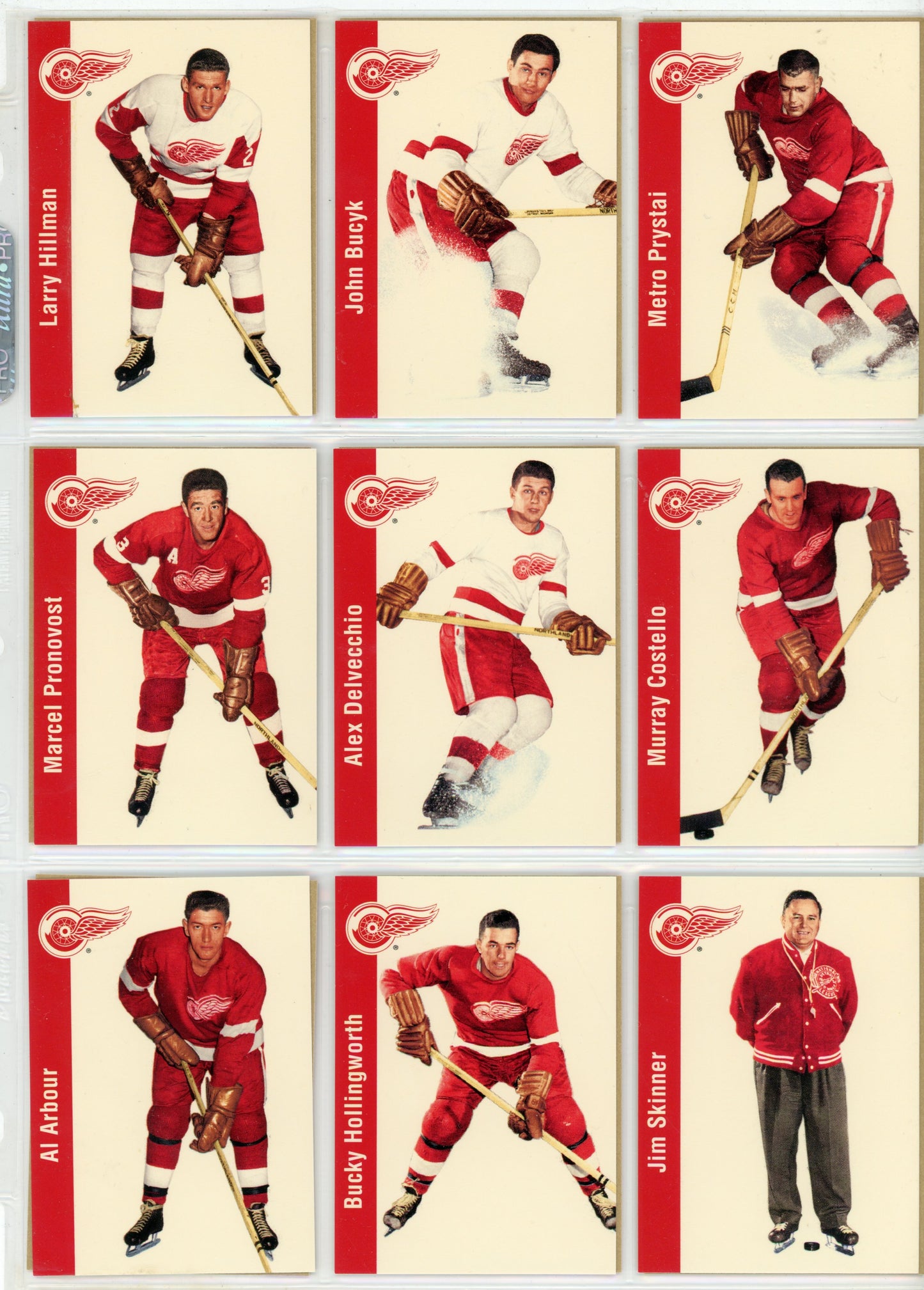 1993/94 Parkhurst "Missing Link 1956/57" NHL Hockey Complete Set (180 Cards)