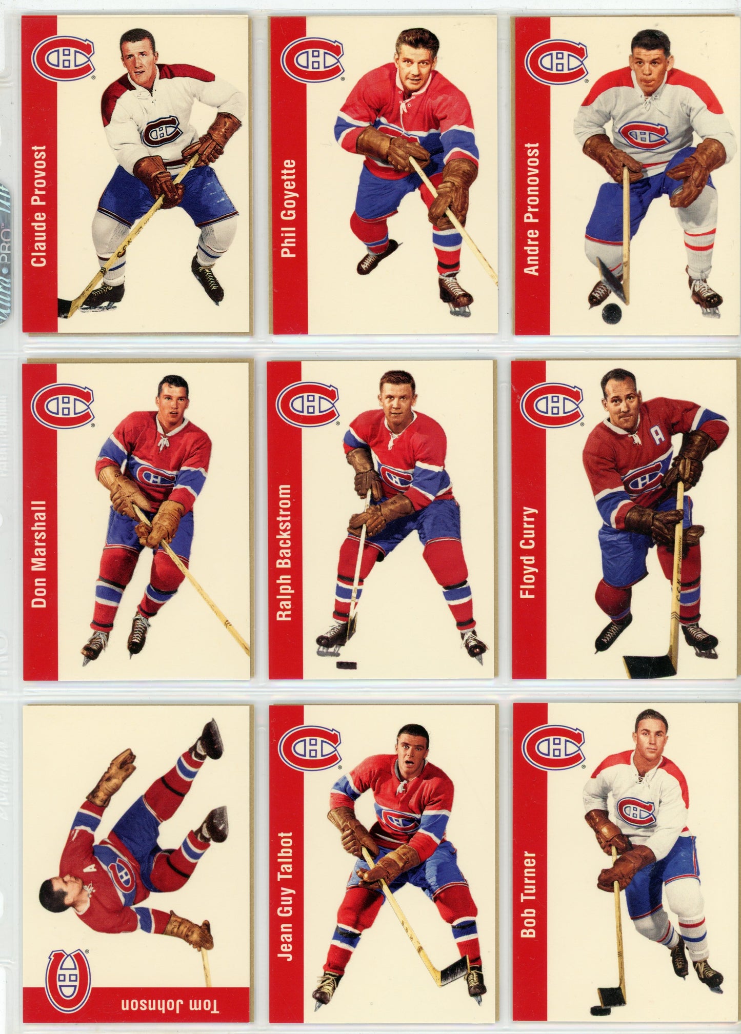 1993/94 Parkhurst "Missing Link 1956/57" NHL Hockey Complete Set (180 Cards)