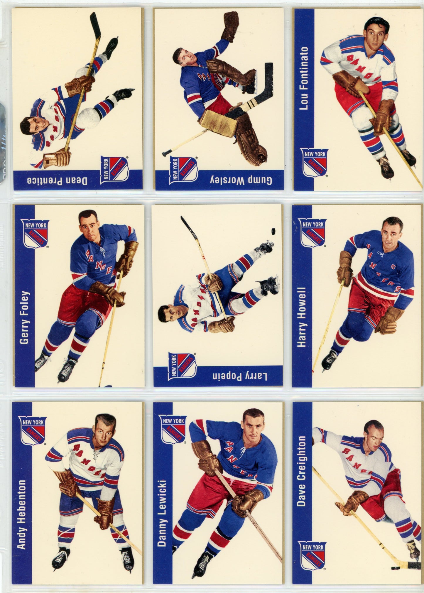 1993/94 Parkhurst "Missing Link 1956/57" NHL Hockey Complete Set (180 Cards)