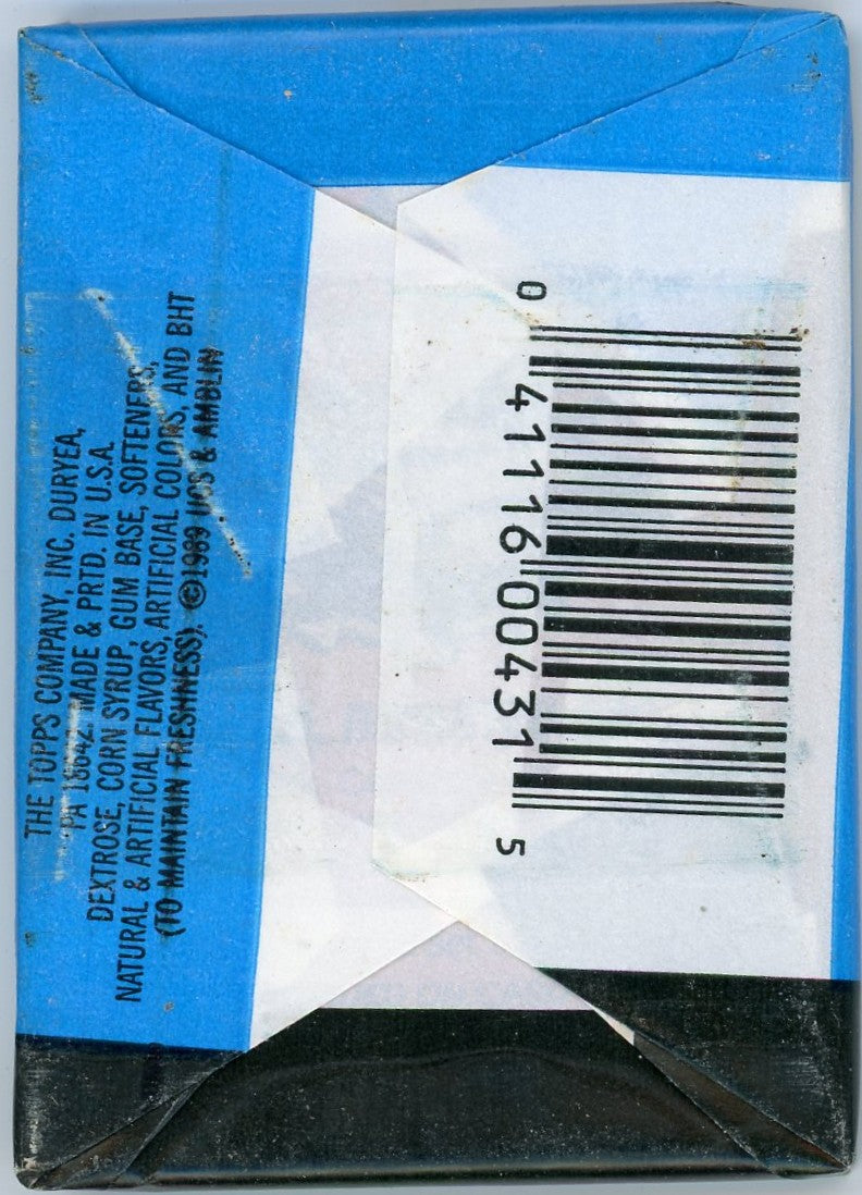 1989 Topps Back to the Future II Trading Card Pack (9 Cards)