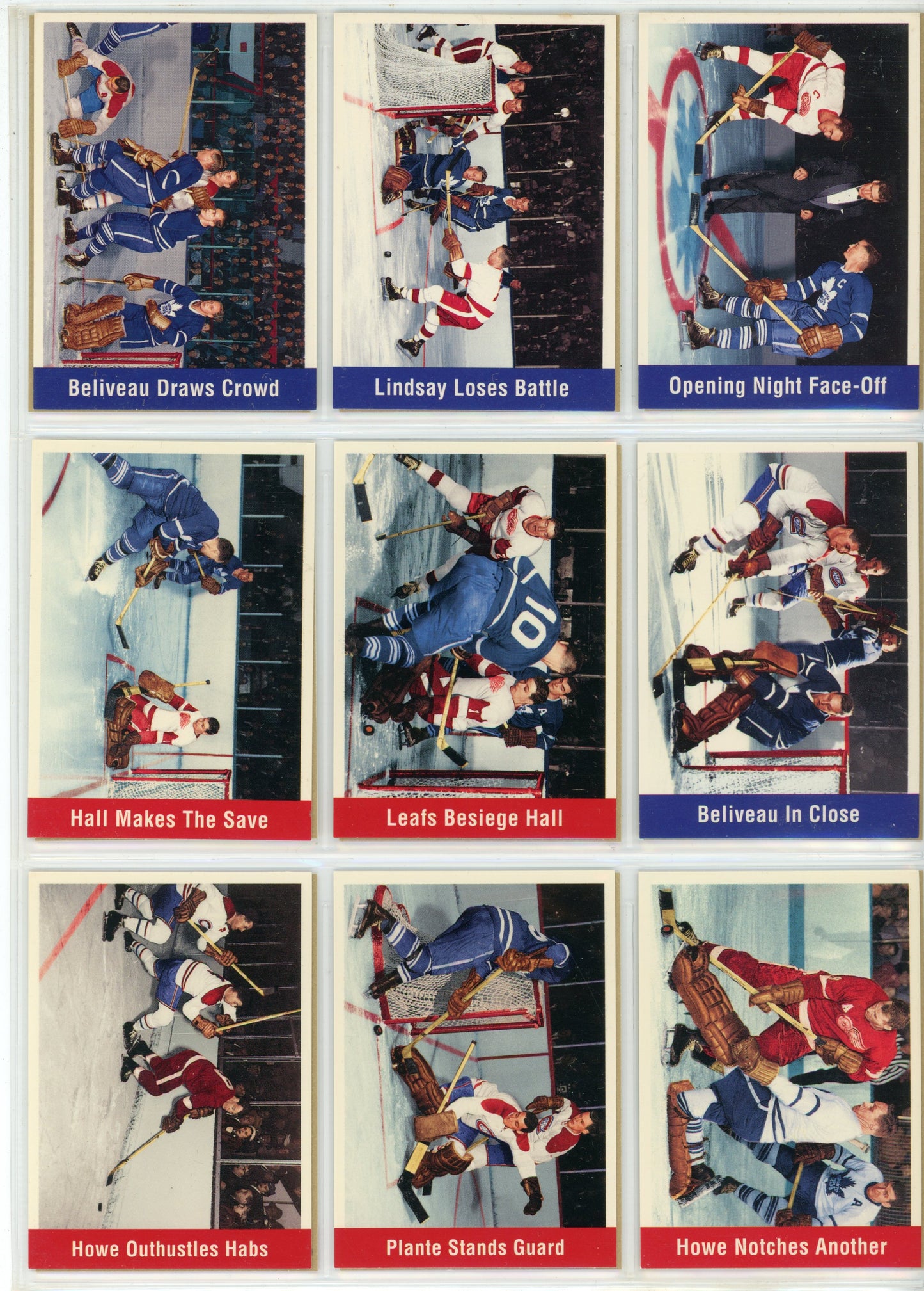 1993/94 Parkhurst "Missing Link 1956/57" NHL Hockey Complete Set (180 Cards)
