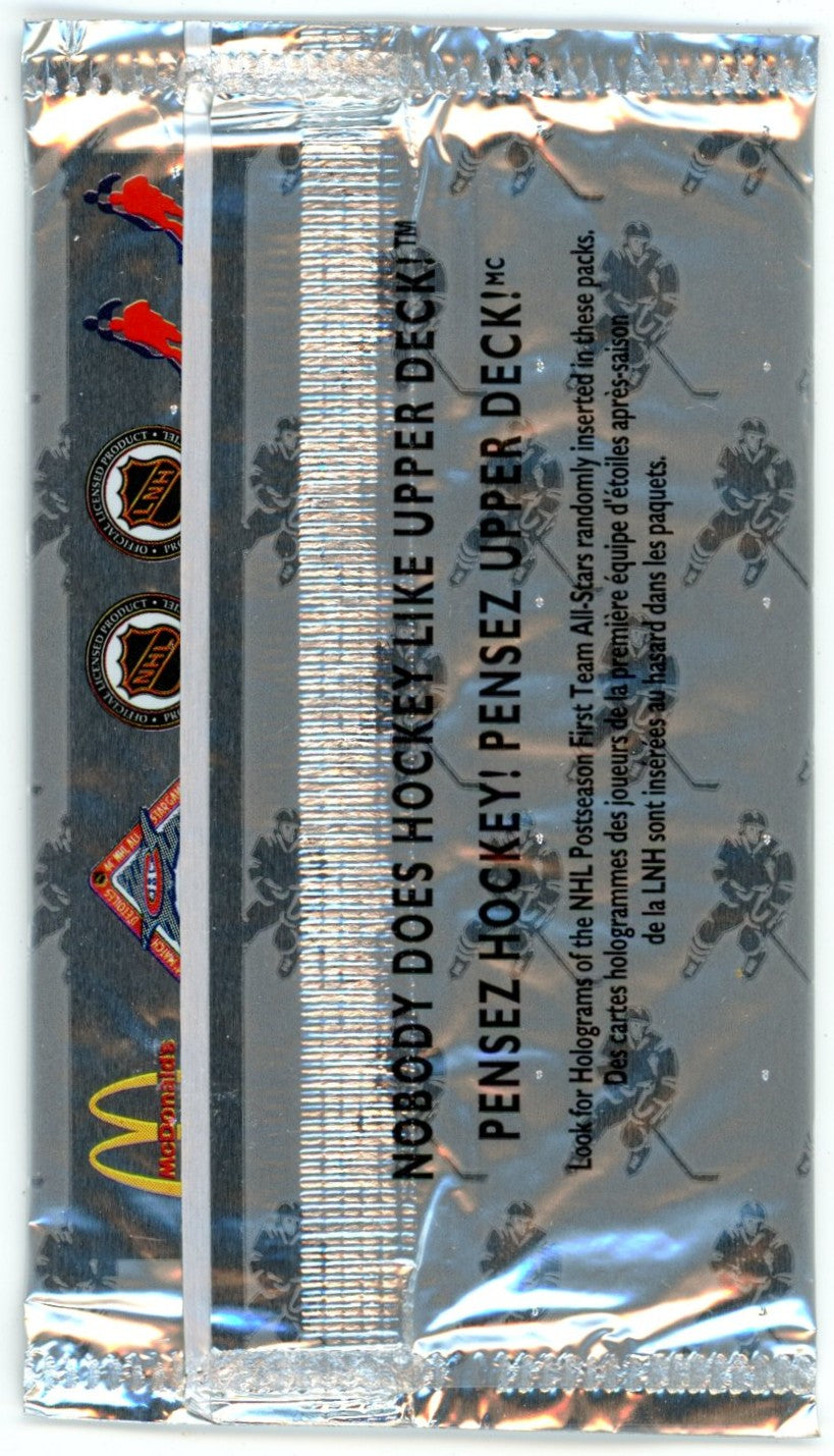 1992 Upper Deck McDonald's All Stars Hockey Card Unopened Wax Pack Lot (Lot of 30) Wayne Gretzky
