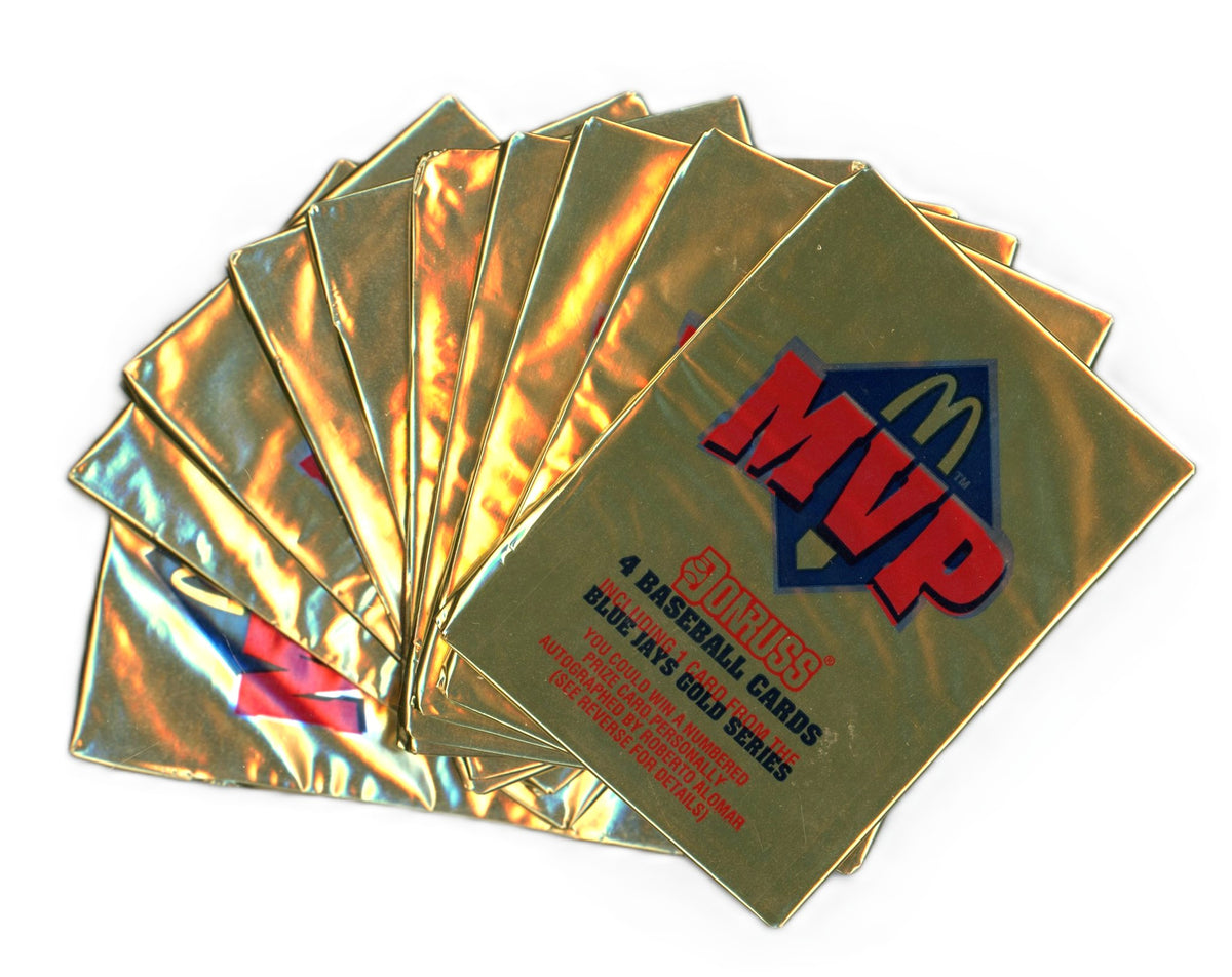 1992 Upper Deck McDonald's MVP Baseball Card Unopened Wax Pack Lot (Lot of 29)