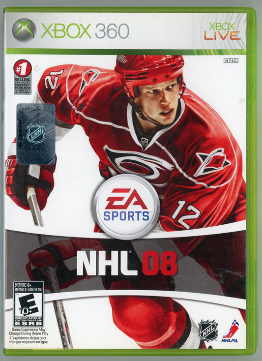 EA Sports NHL '08 Xbox360 Video Game Disc In Box