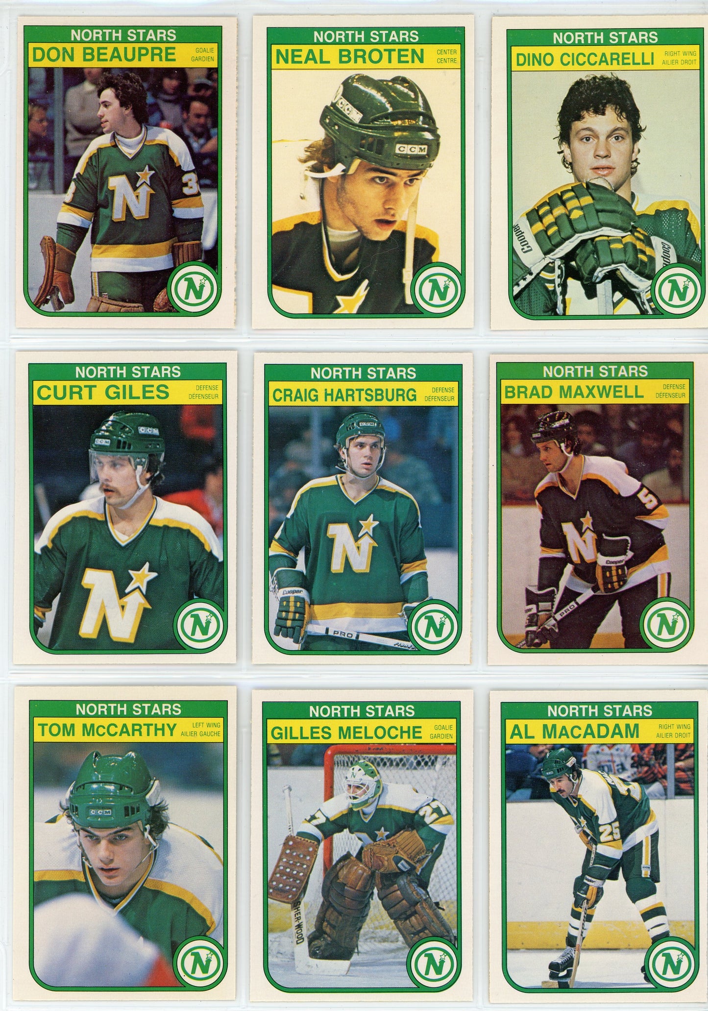 1982/83 OPC O-Pee-Chee Hockey Card Complete Set (396 Cards) Ex Condition