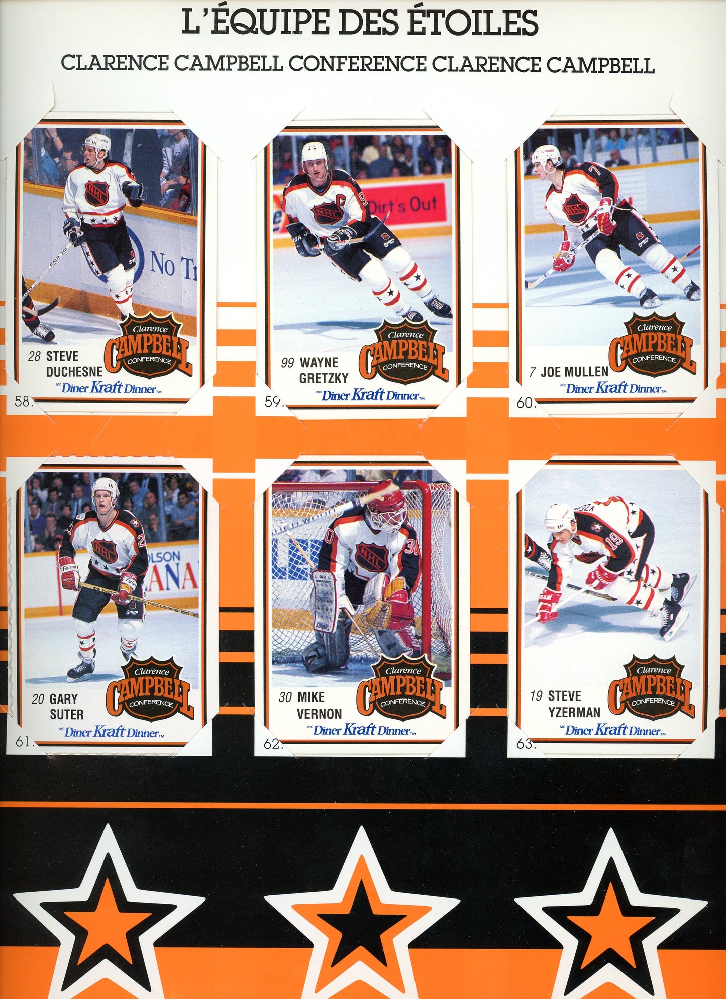 1990 Kraft NHL Hockey Complete Sticker Album