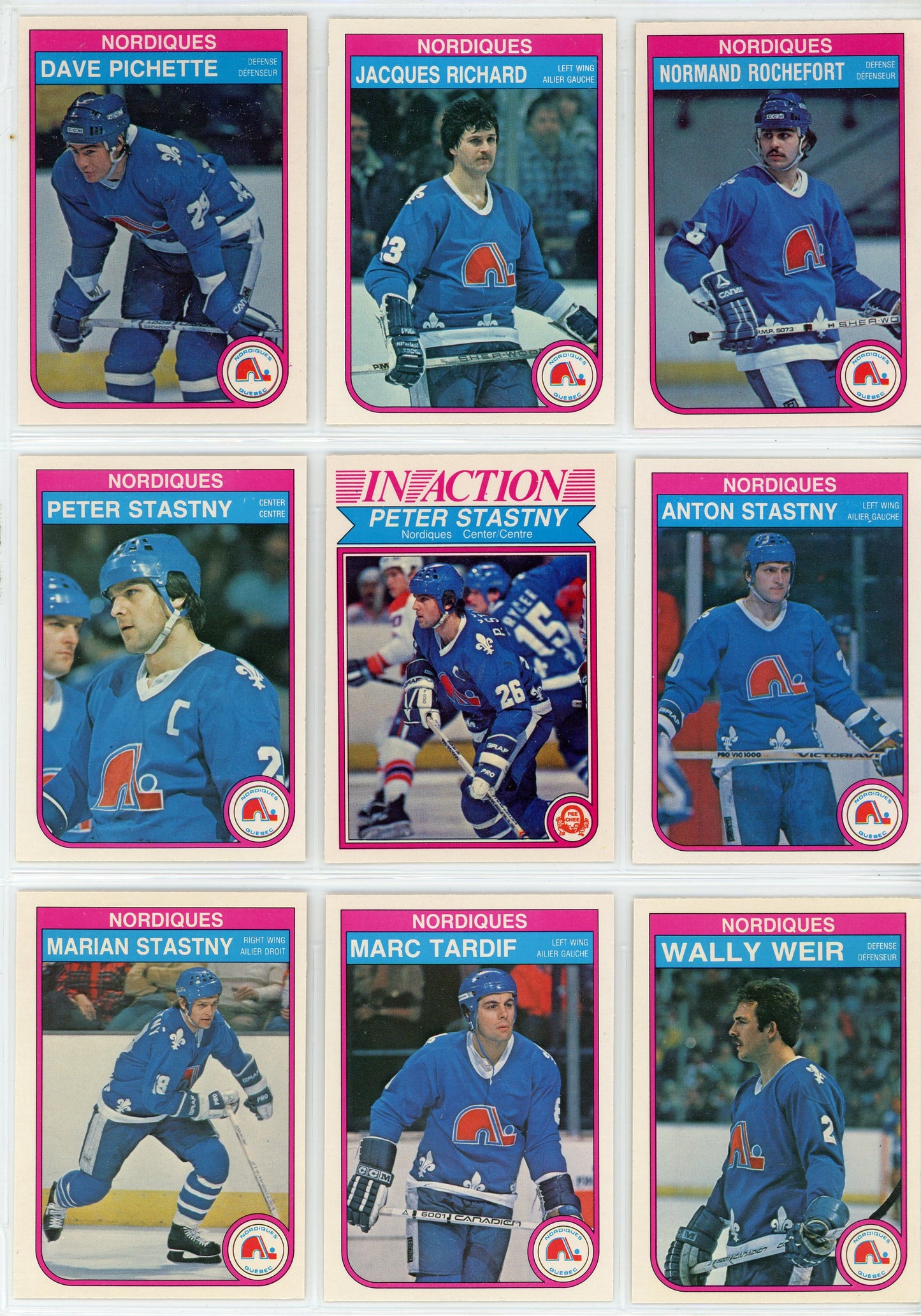 1982/83 OPC O-Pee-Chee Hockey Card Complete Set (396 Cards) Ex Condition