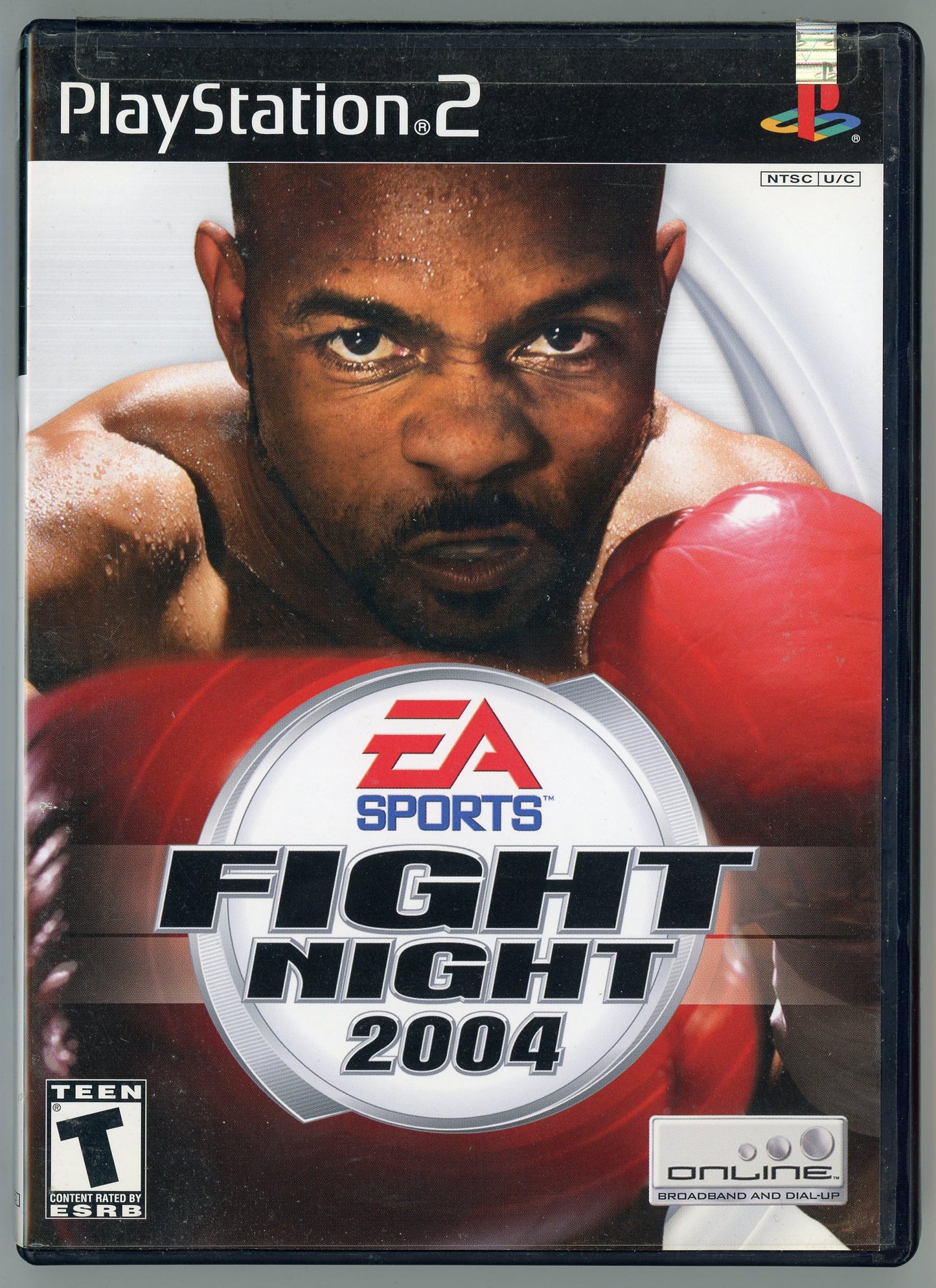 EA Sports Fight Night 2004 Playstation 2 Video Game Disc In Box