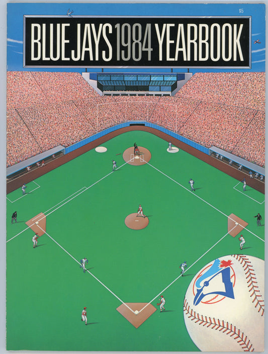 1984 Blue Jays Yearbook Vintage