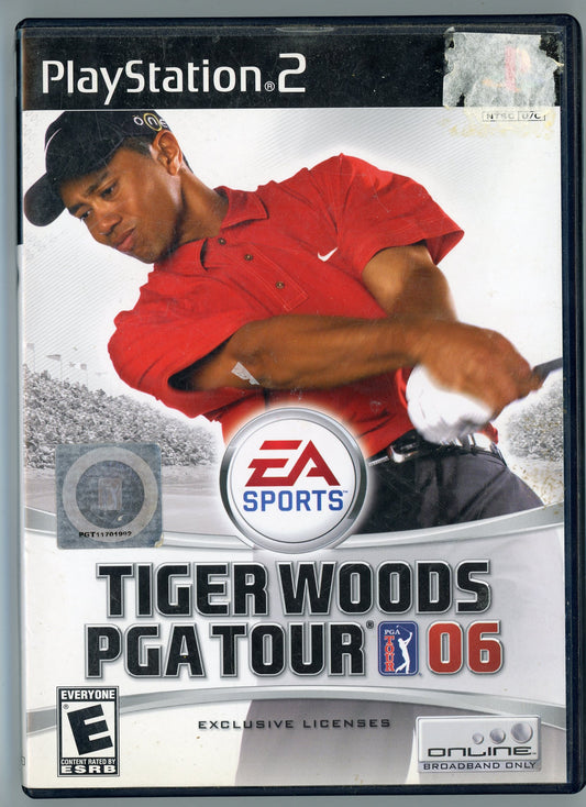 EA Sports Tiger Woods PGA Tour '06 Playstation 2 Video Game Disc In Box