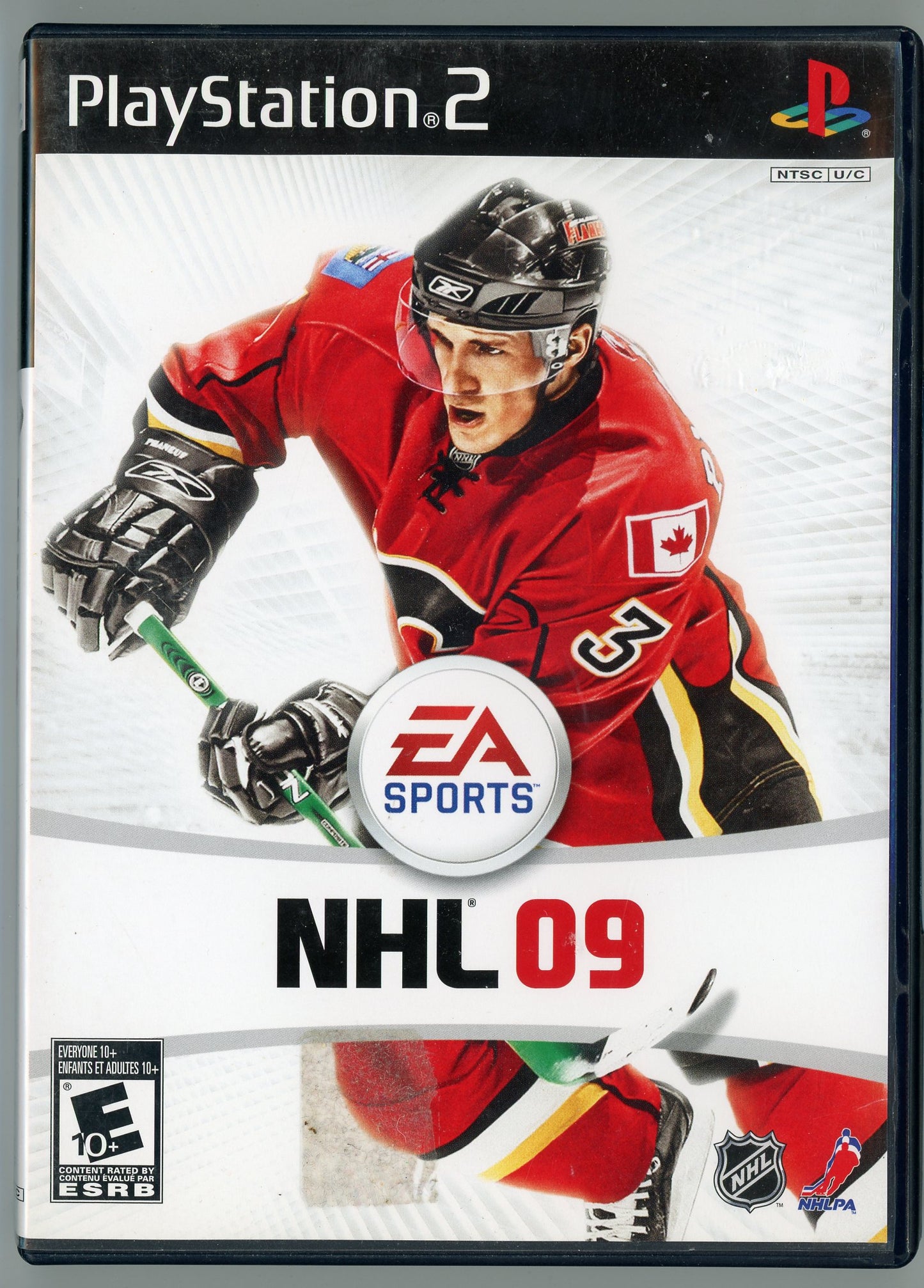 EA Sports NHL '09 Playstation 2 Video Game Disc In Box