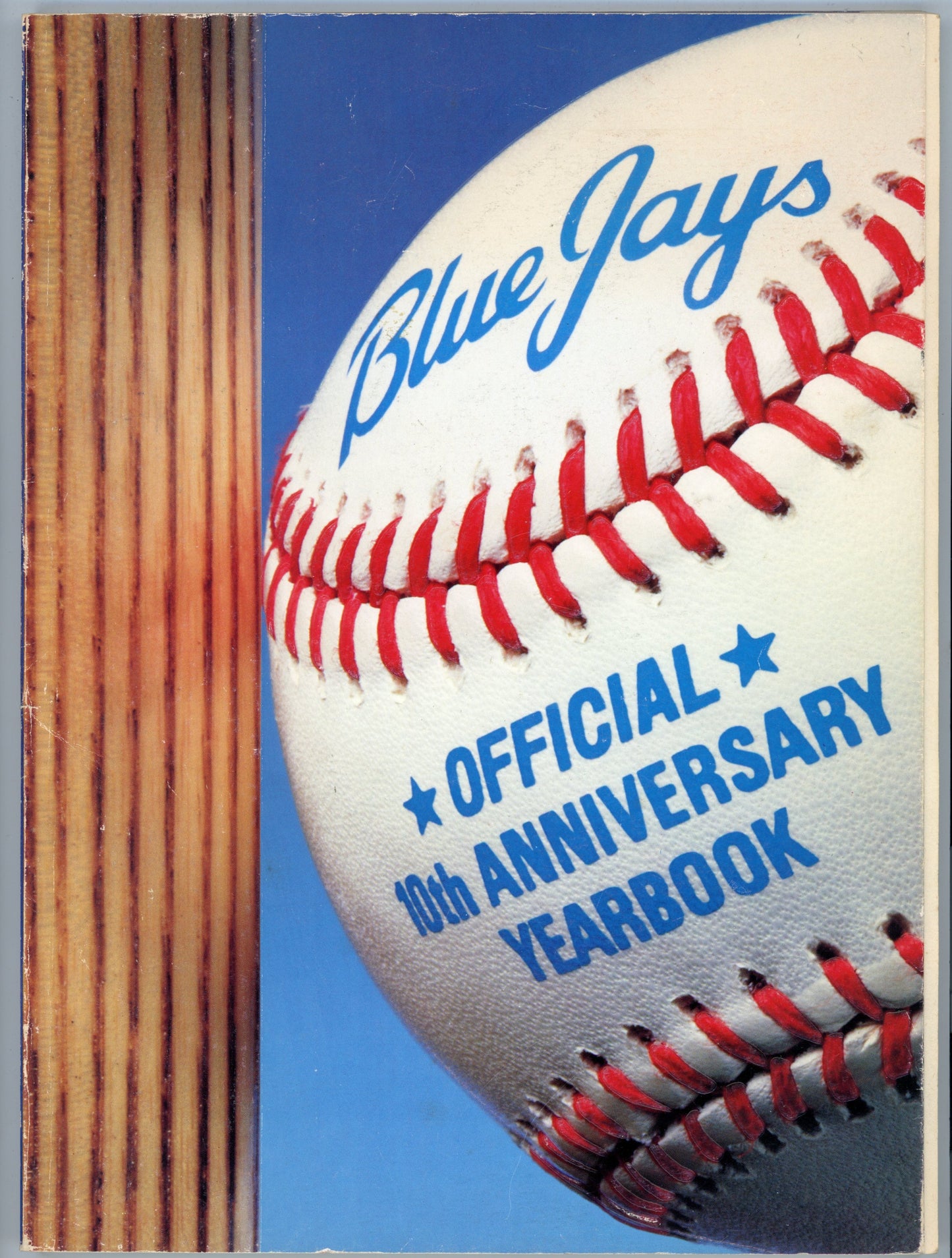 1986 Blue Jays Official 10th Anniversary Vintage Special Edition Yearbook