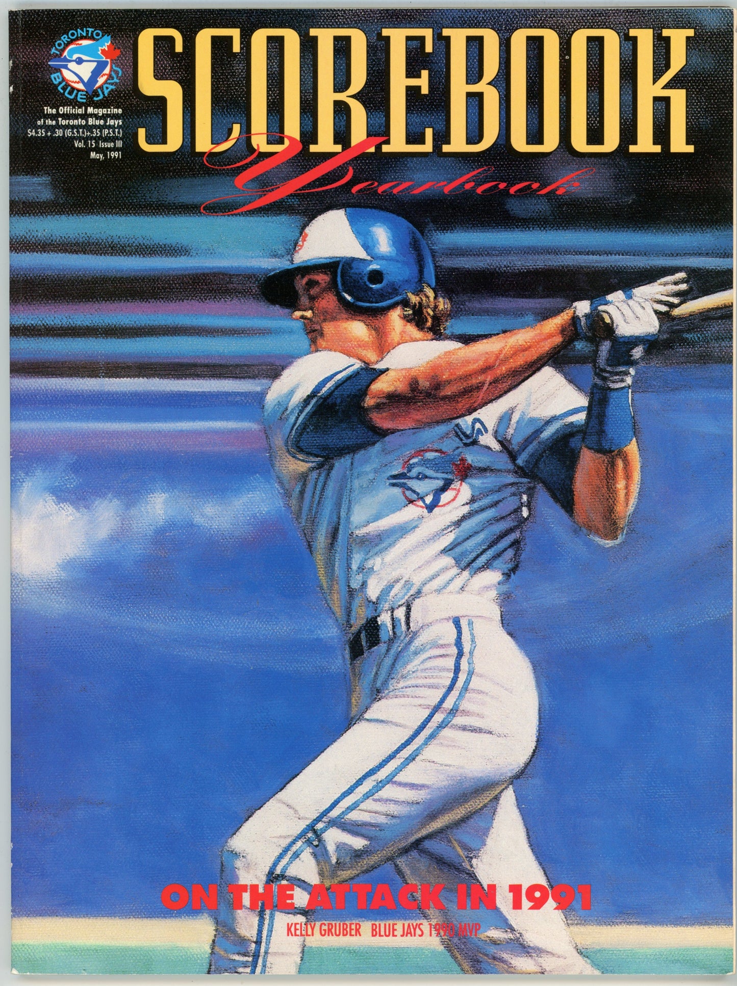 1991 Blue Jays Vintage Yearbook