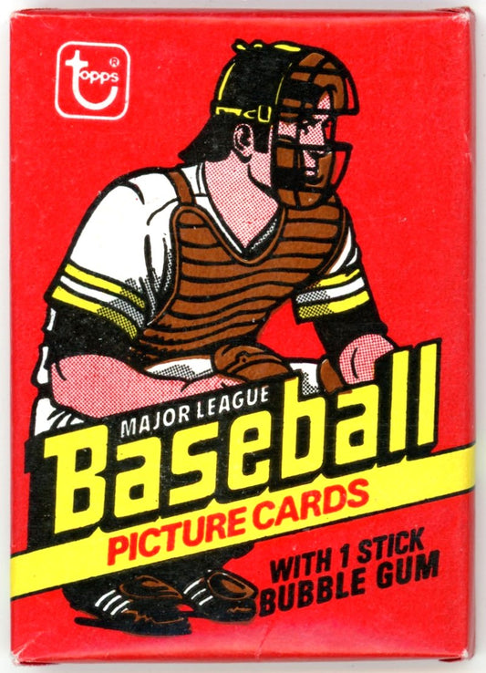 1978 Topps MLB Baseball Unopened Vintage Wax Pack (14 Cards) Possible Eddie Murray Rookie
