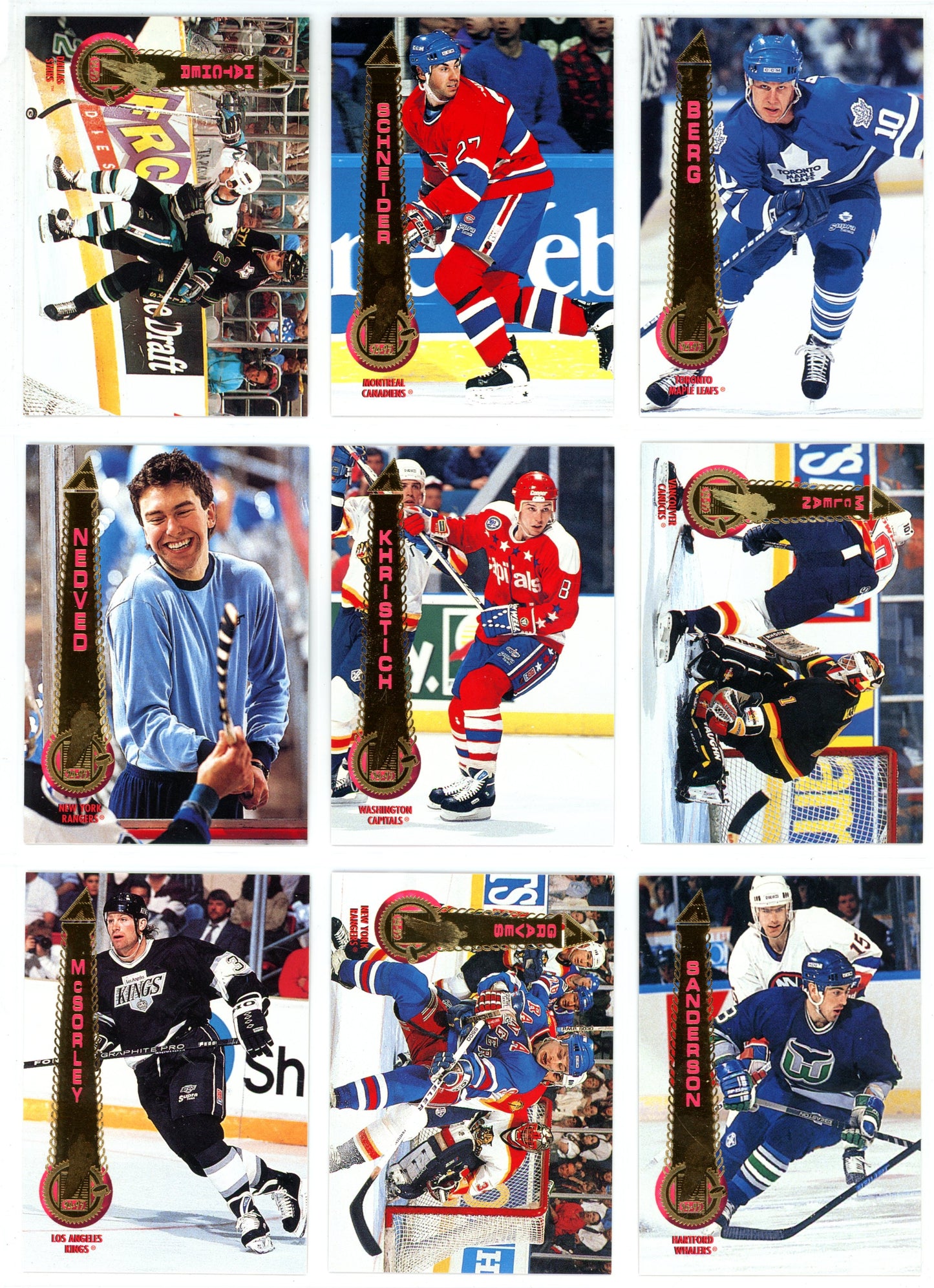 1994/95 Pinnacle NHL Hockey Series One Set (270 Cards)