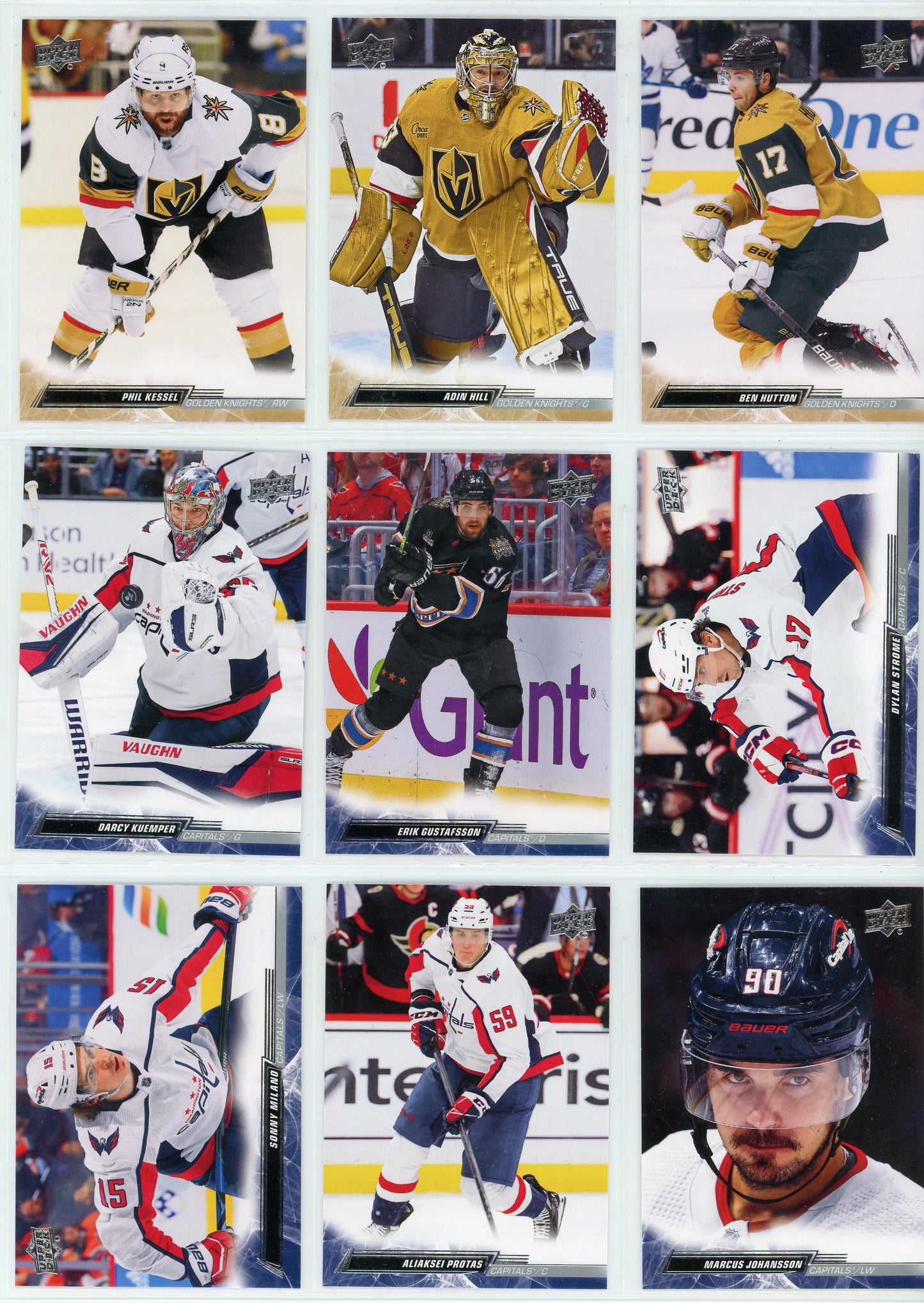 2022/23 Upper Deck Extended Series Hockey Card Base Set (200 Cards)