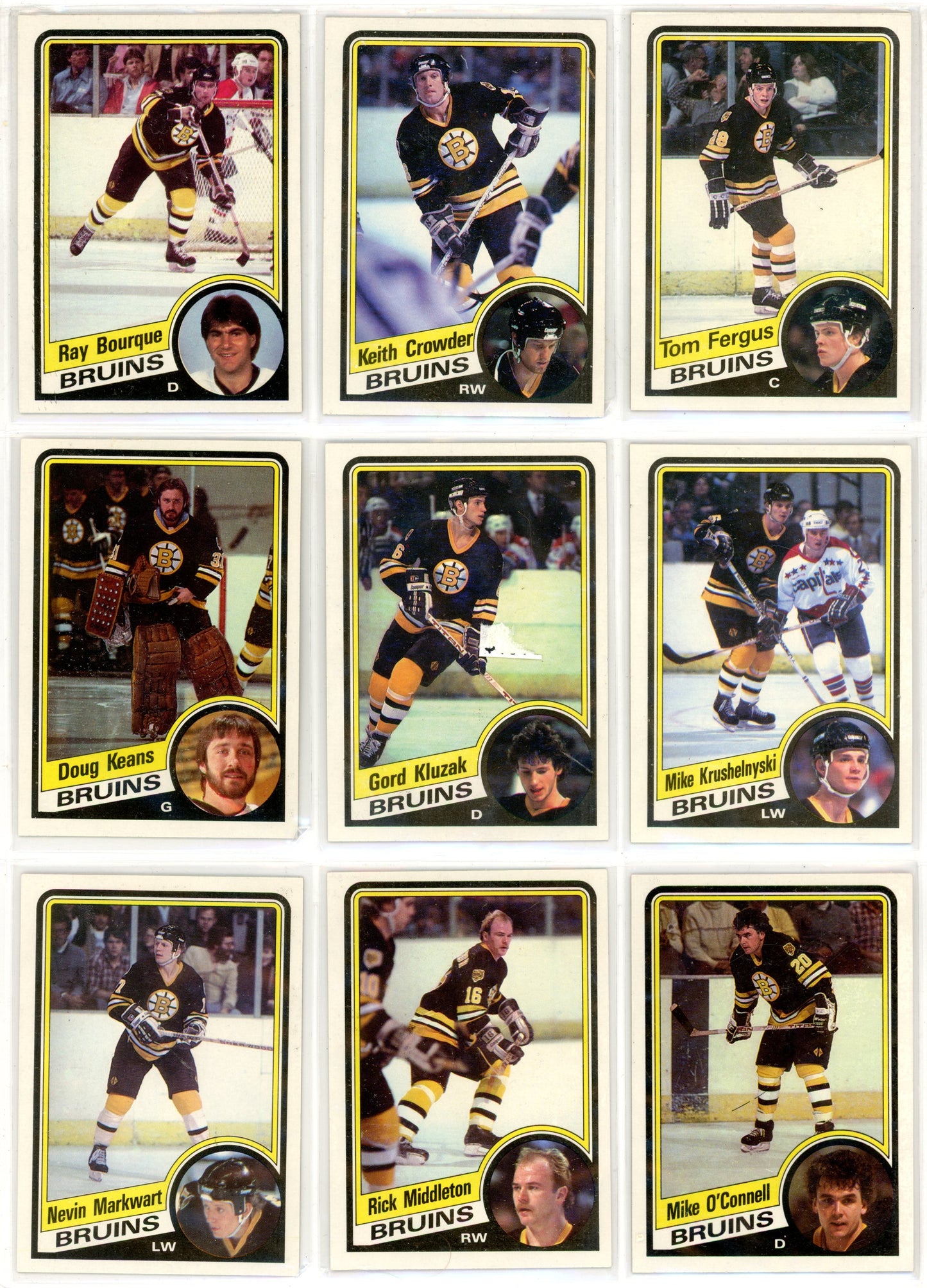 1984/85 Topps NHL Hockey Complete Set (165 Cards)