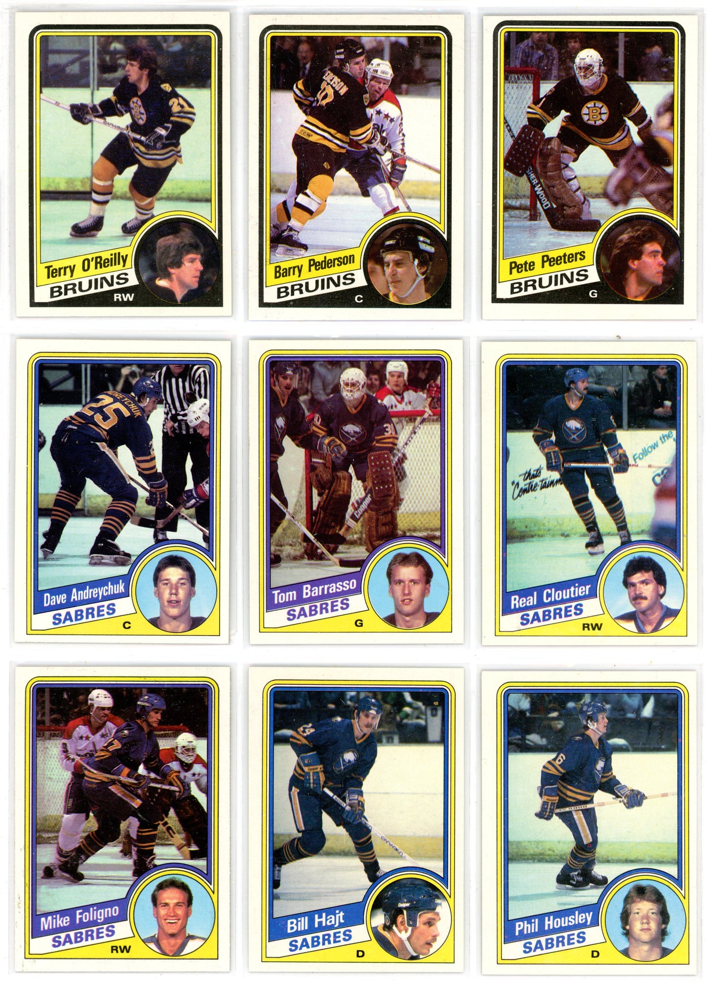 1984/85 Topps NHL Hockey Complete Set (165 Cards)