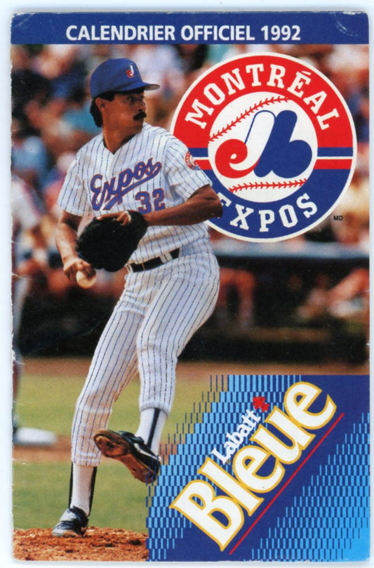 Montreal Expos 1992 Pocket Game Schedule