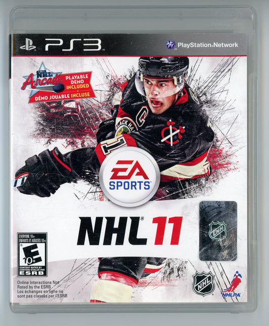 EA Sports NHL '11 Playstation 3 Video Game Disc In Box